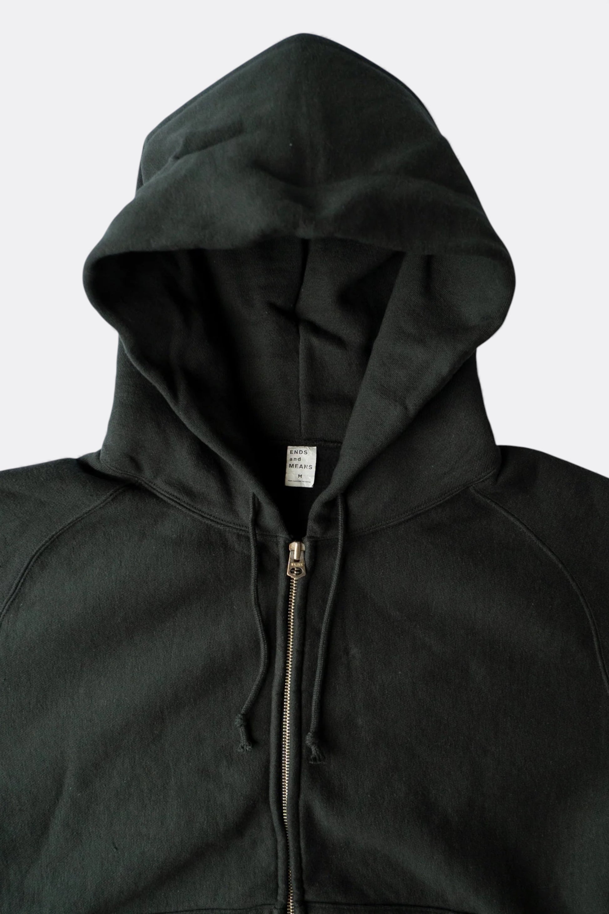 Ends And Means - Zip Hoodie Sweat (Slate Gray)