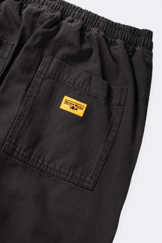 SERVICE WORKS Pigment HBT Chef Pants Black | Pantalon | Edgar Bdx
