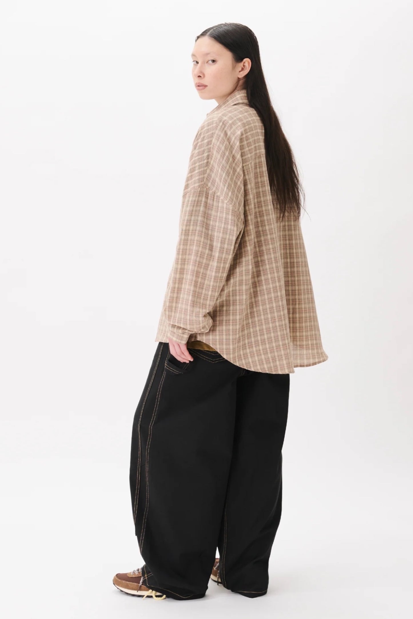 Estudio Niksen Carpenter Balloon Pant Black | Pantalon Coton Unisexe Corée | Edgar Bdx