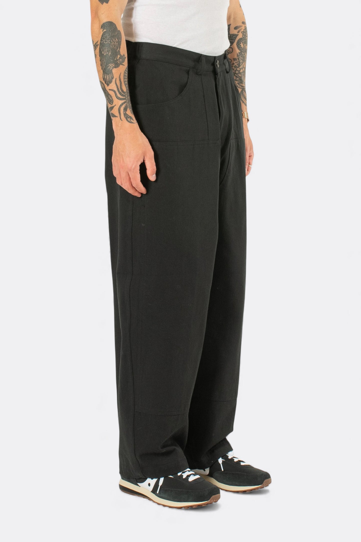 Estudio Niksen - Carpenter Balloon Pants (Black)