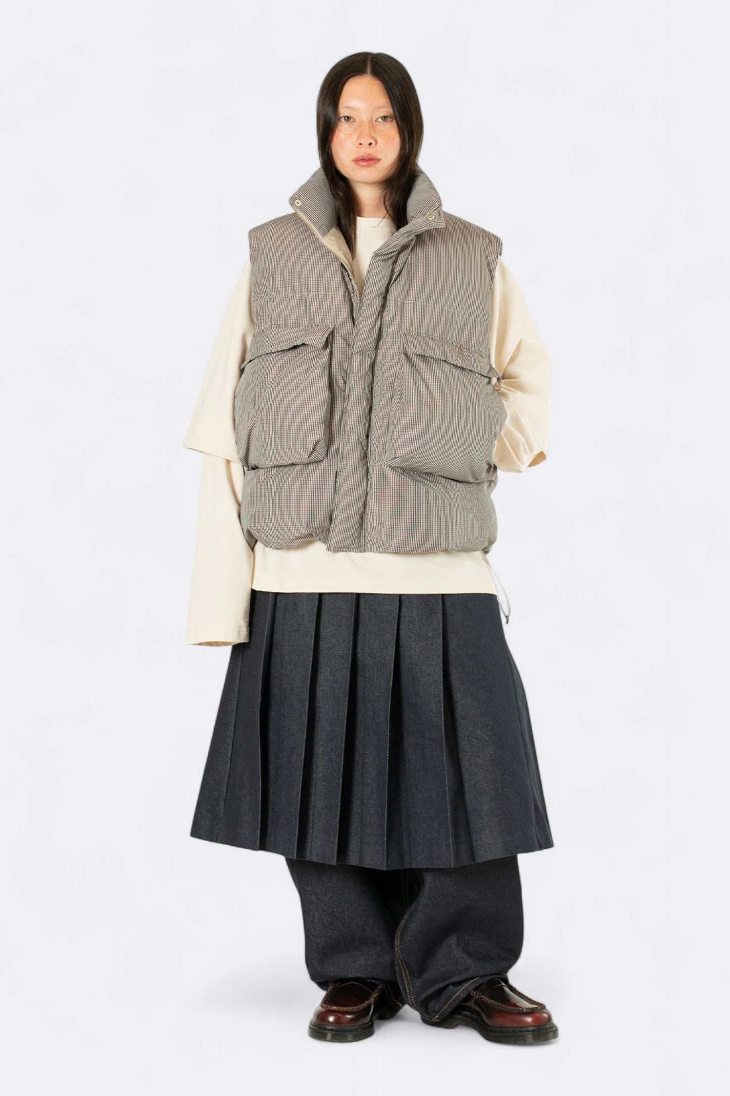 Estudio Niksen - Longsleeve Layered Tee (Cream)