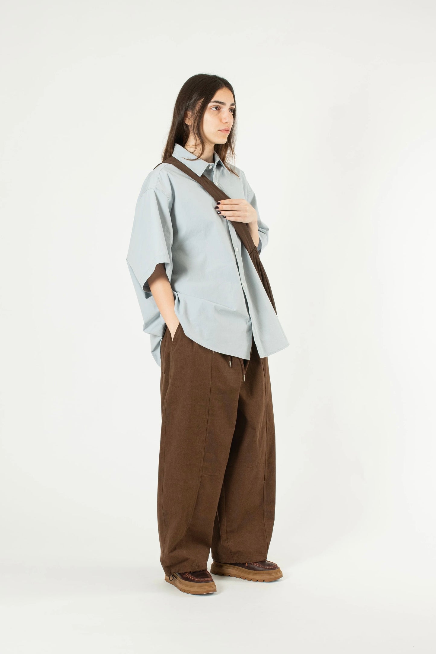Estudio Niksen - Panelled Balloon Pant (Brown)