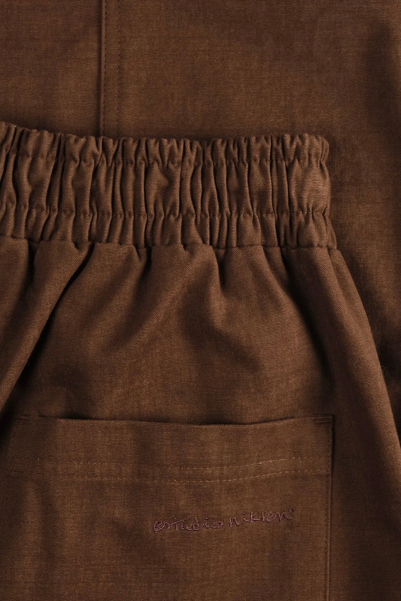 Estudio Niksen - Panelled Balloon Pant (Brown)