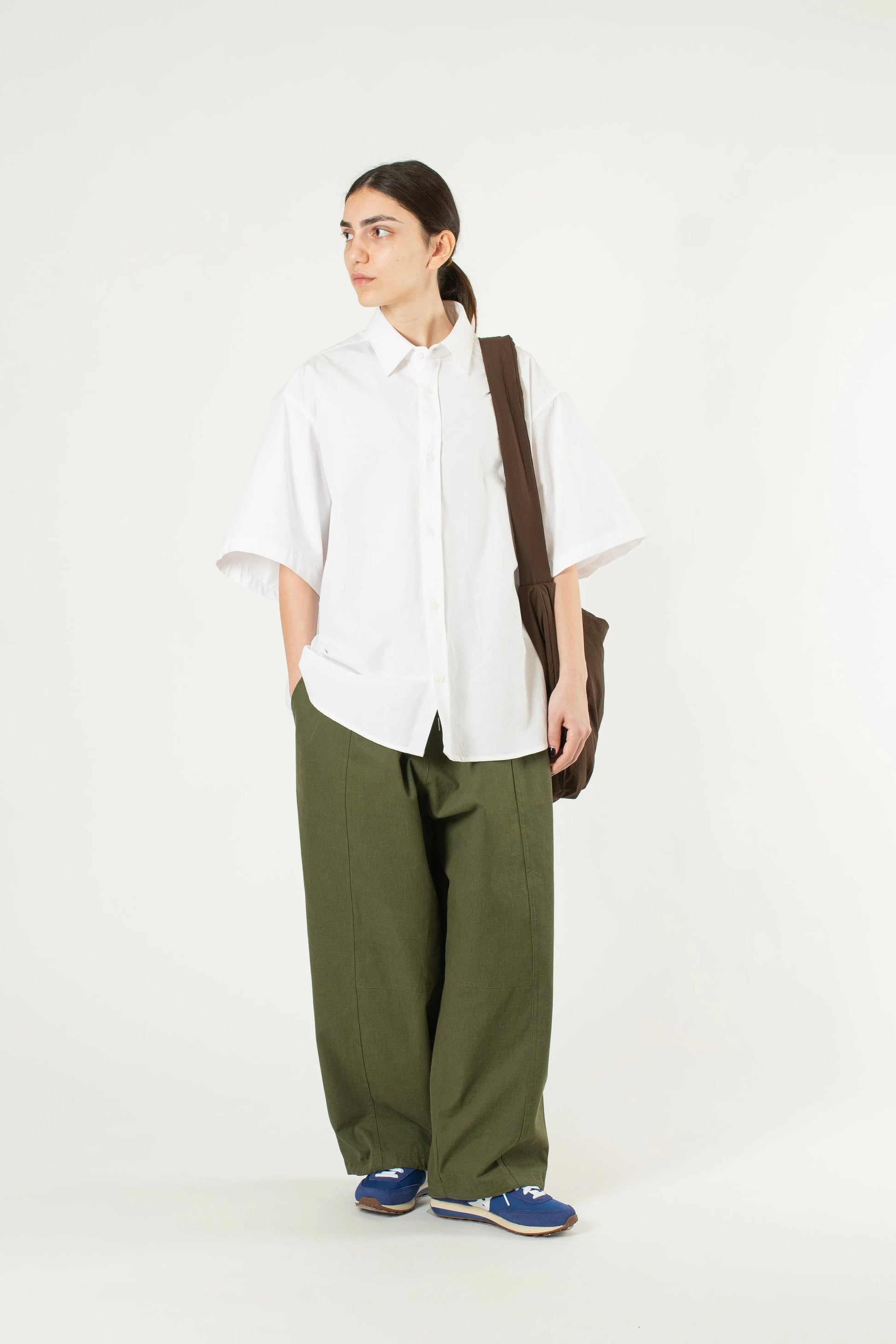 Estudio Niksen - Panelled Balloon Pant (Khaki)