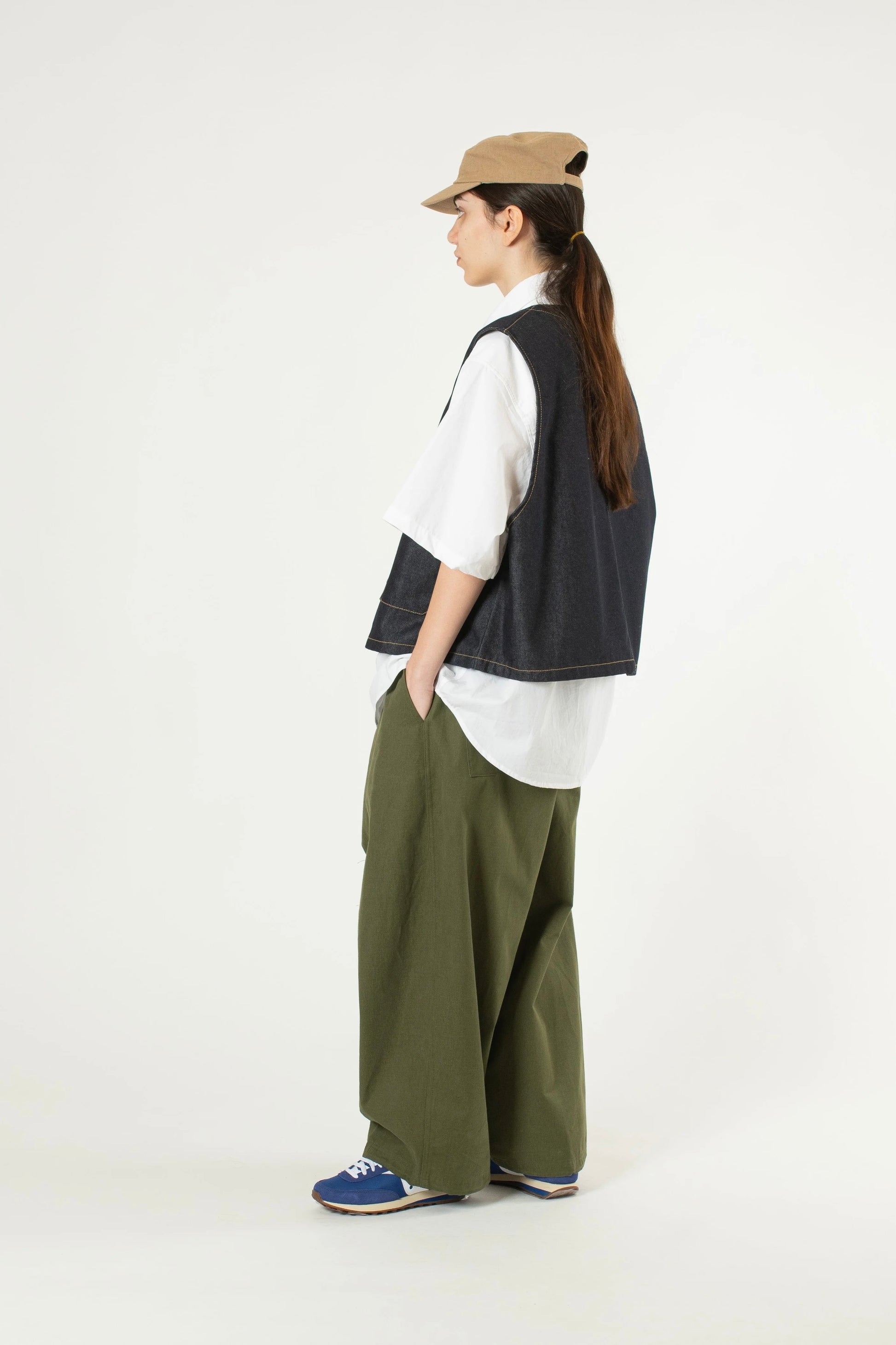 Estudio Niksen - Panelled Balloon Pant (Khaki)