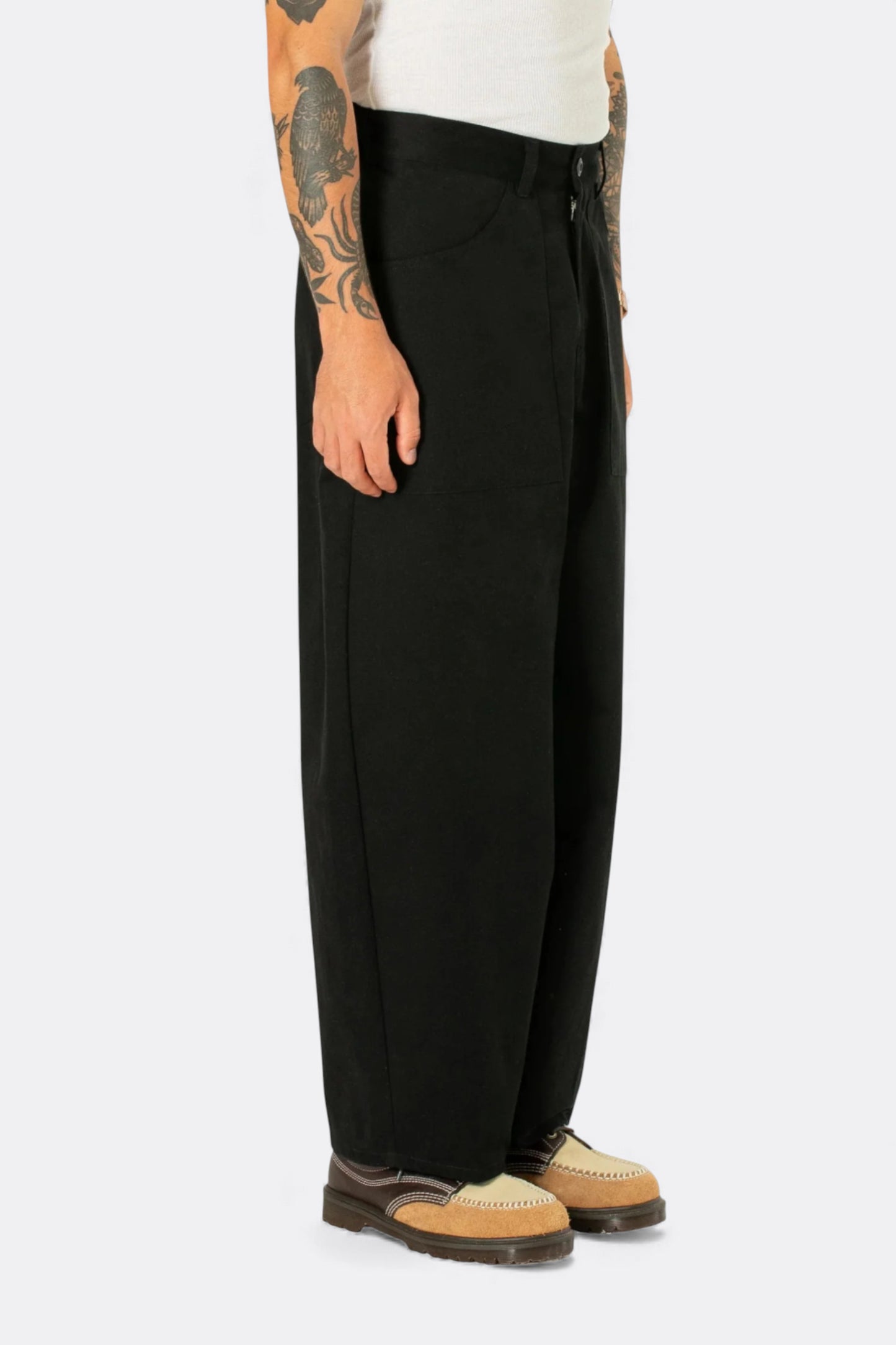 Estudio Niksen - Patch Pocket Balloon Pants (Black)