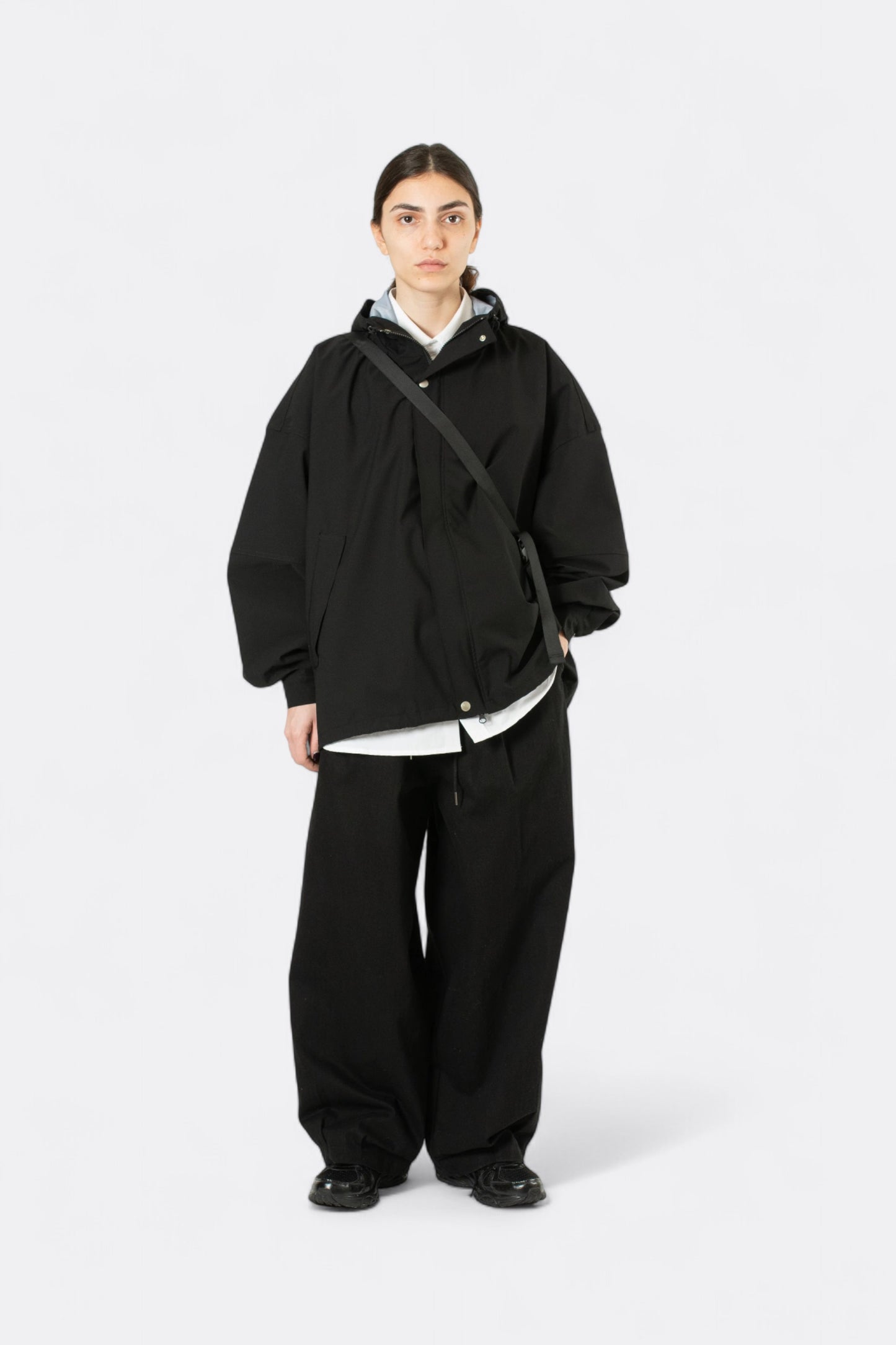 Estudio Niksen - Pintuck Balloon Pants (Black)
