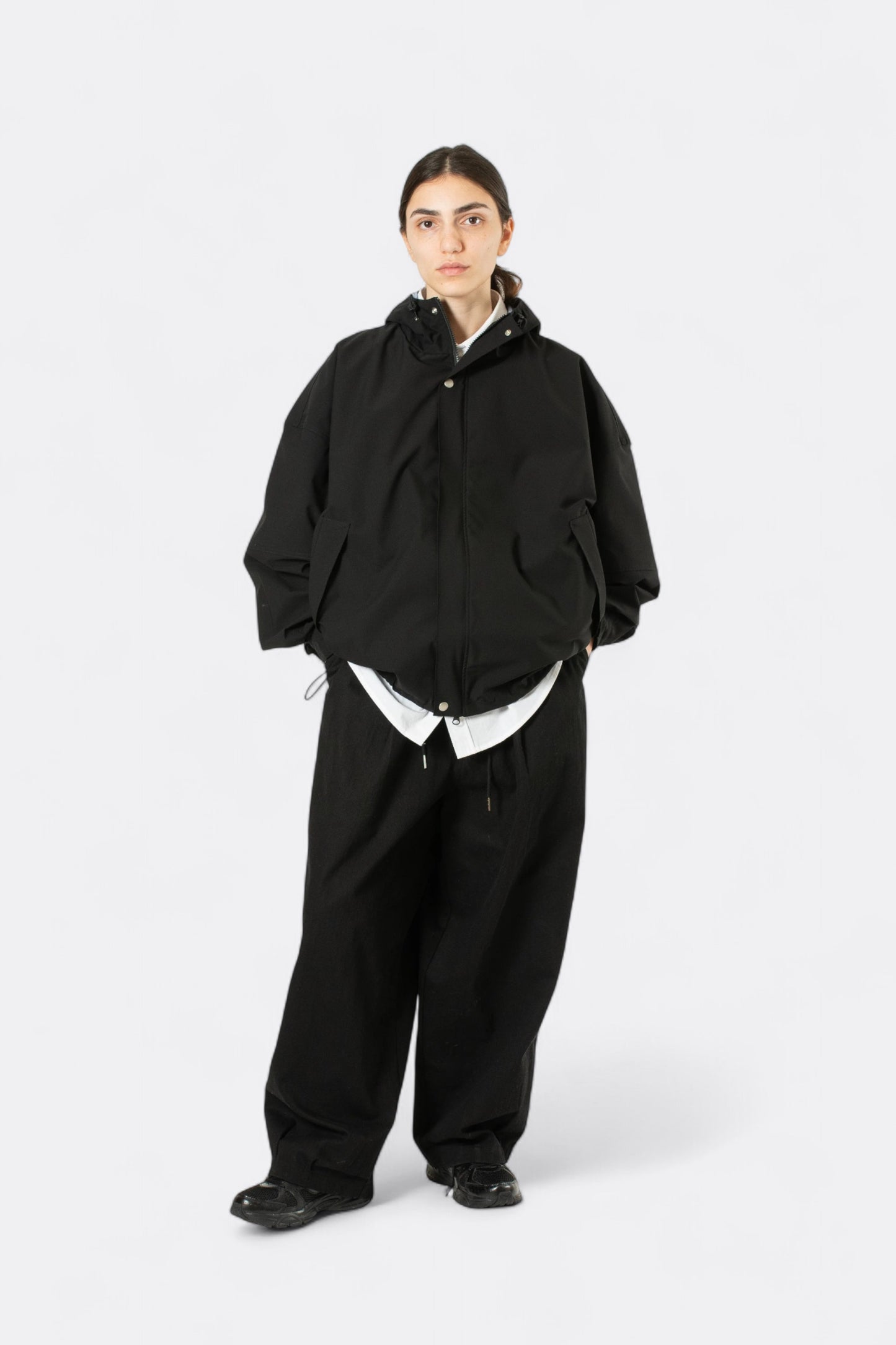 Estudio Niksen - Pintuck Balloon Pants (Black)