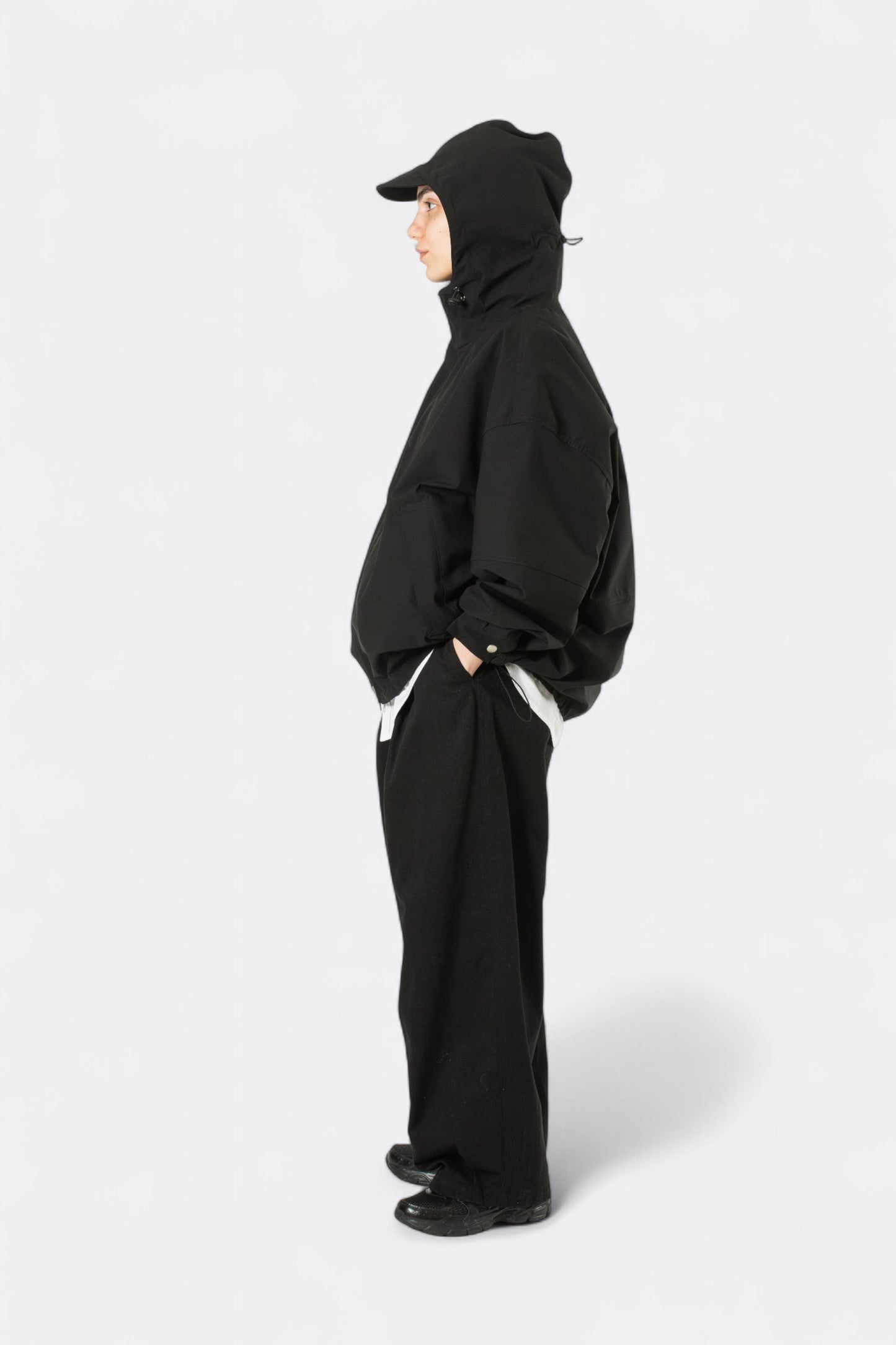 Estudio Niksen - Pintuck Balloon Pants (Black)
