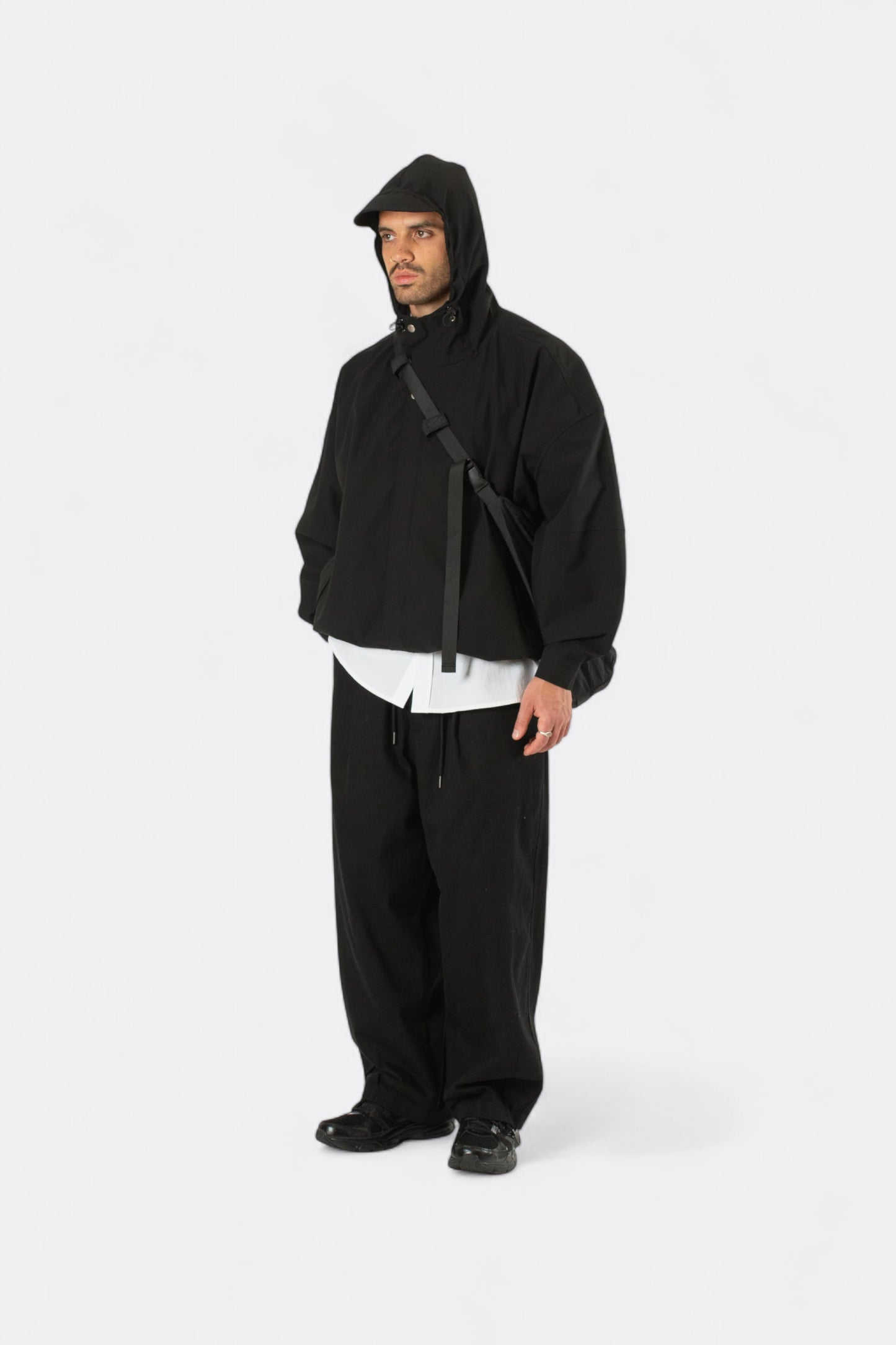 Estudio Niksen - Pintuck Balloon Pants (Black)