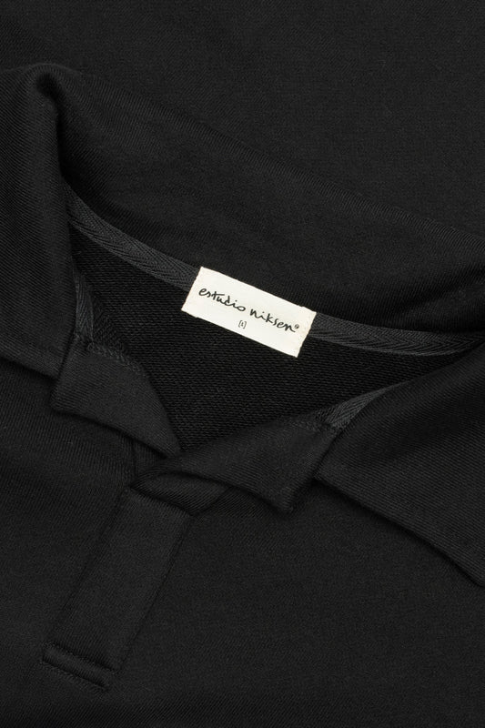 Estudio Niksen - Polo Crewneck Sweater (Black)