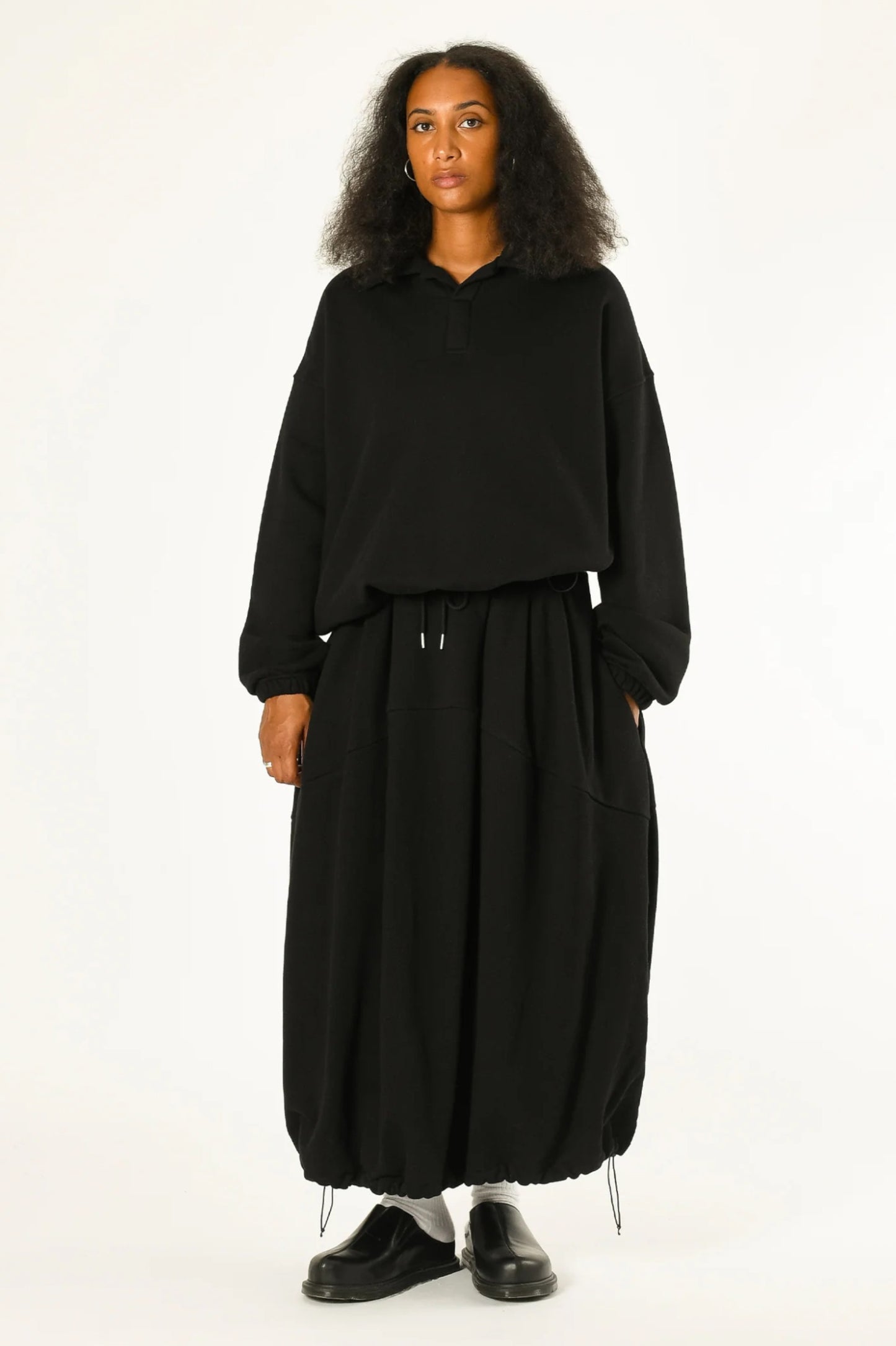 Estudio Niksen - Polo Crewneck Sweater (Black)