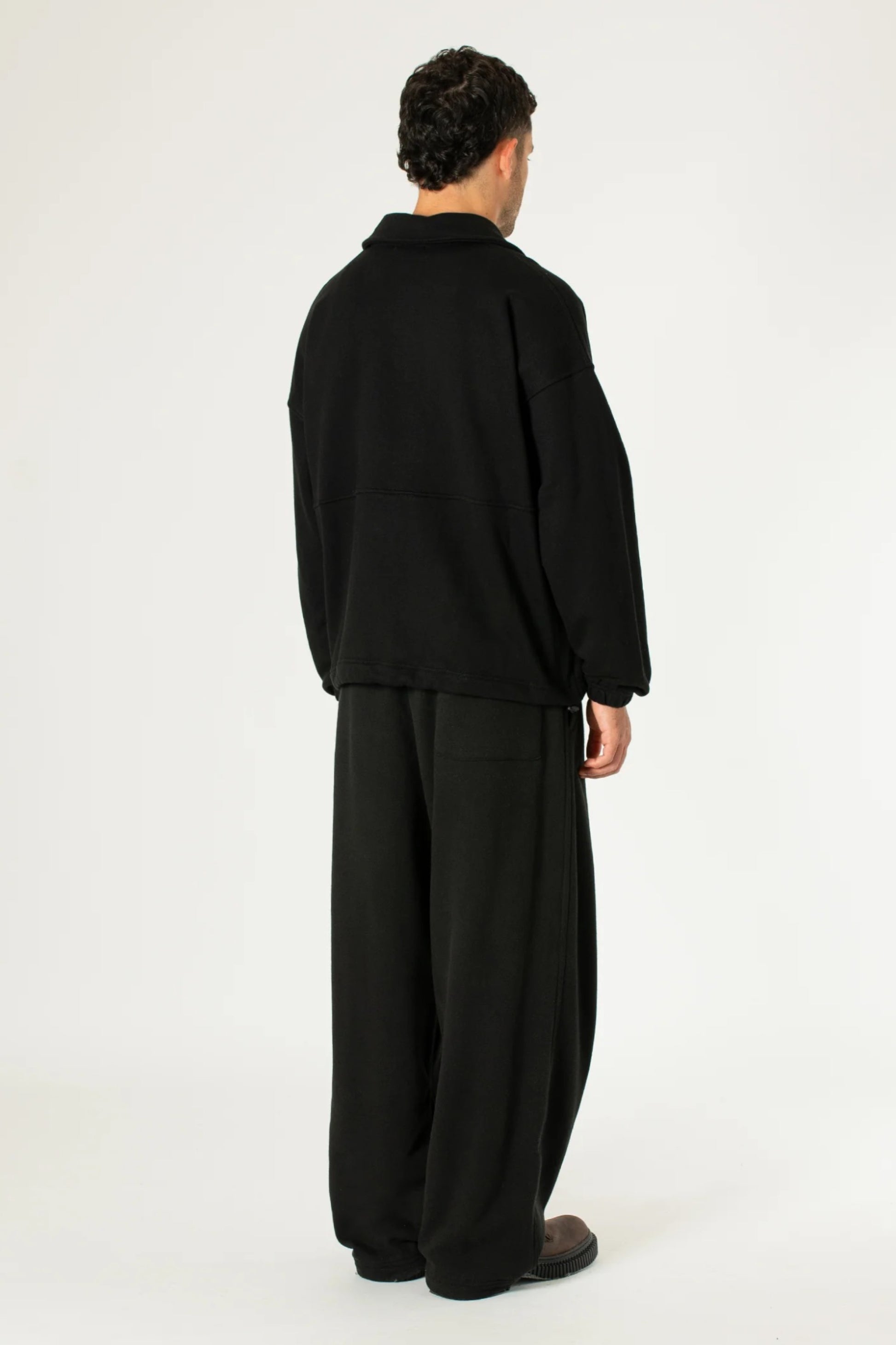 Estudio Niksen - Polo Crewneck Sweater (Black)