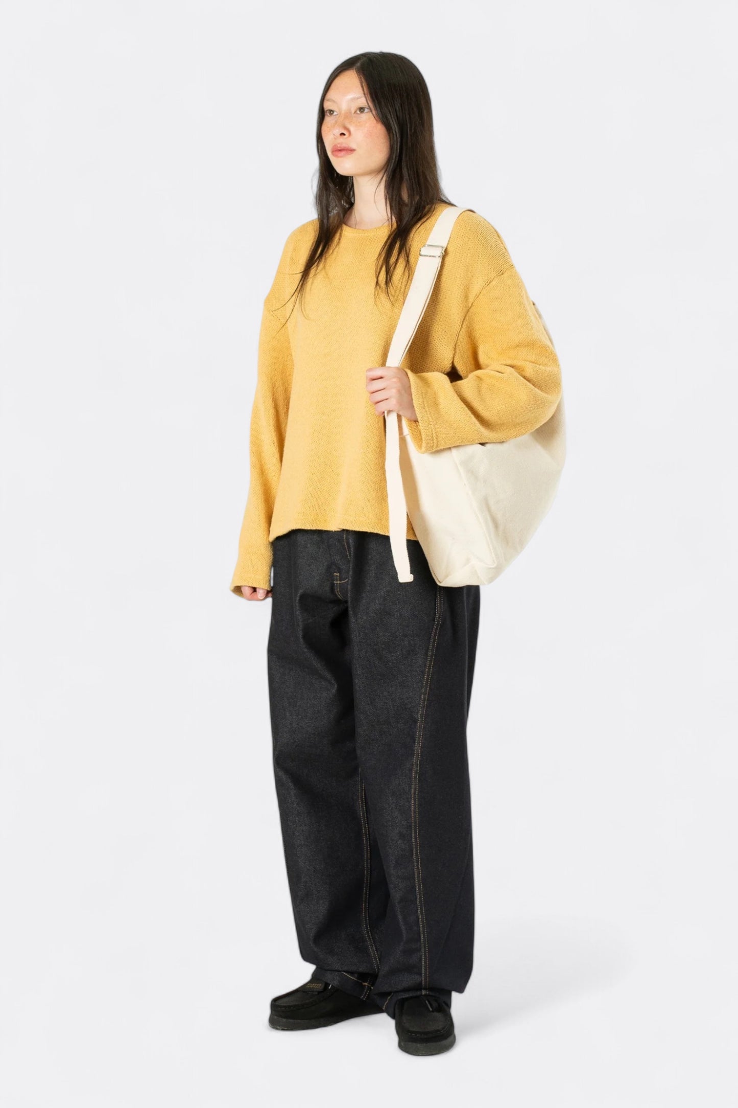 Estudio Niksen - Raw Denim In-Stitch Jeans (Indigo)