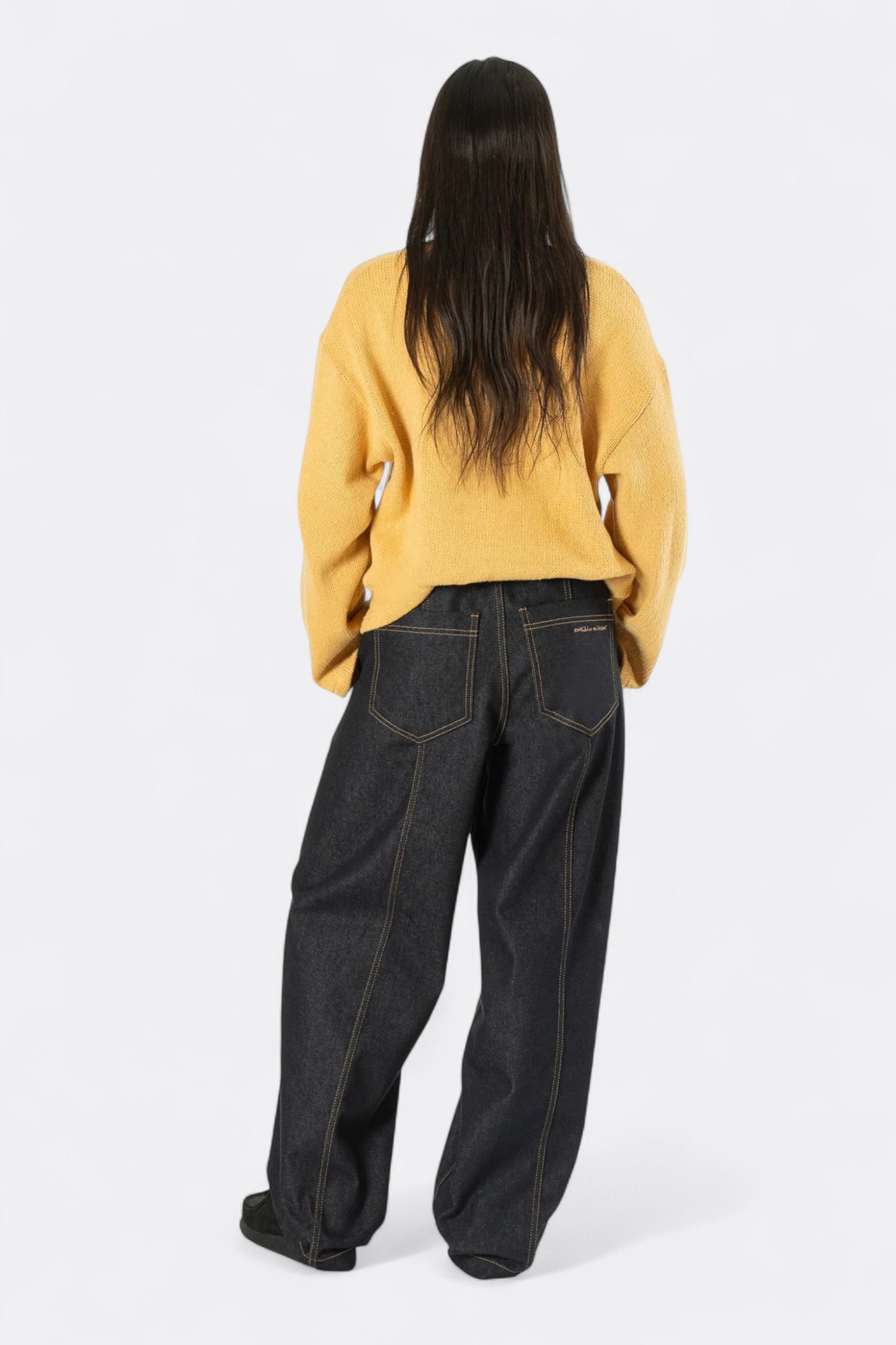 Estudio Niksen - Raw Denim In-Stitch Jeans (Indigo)