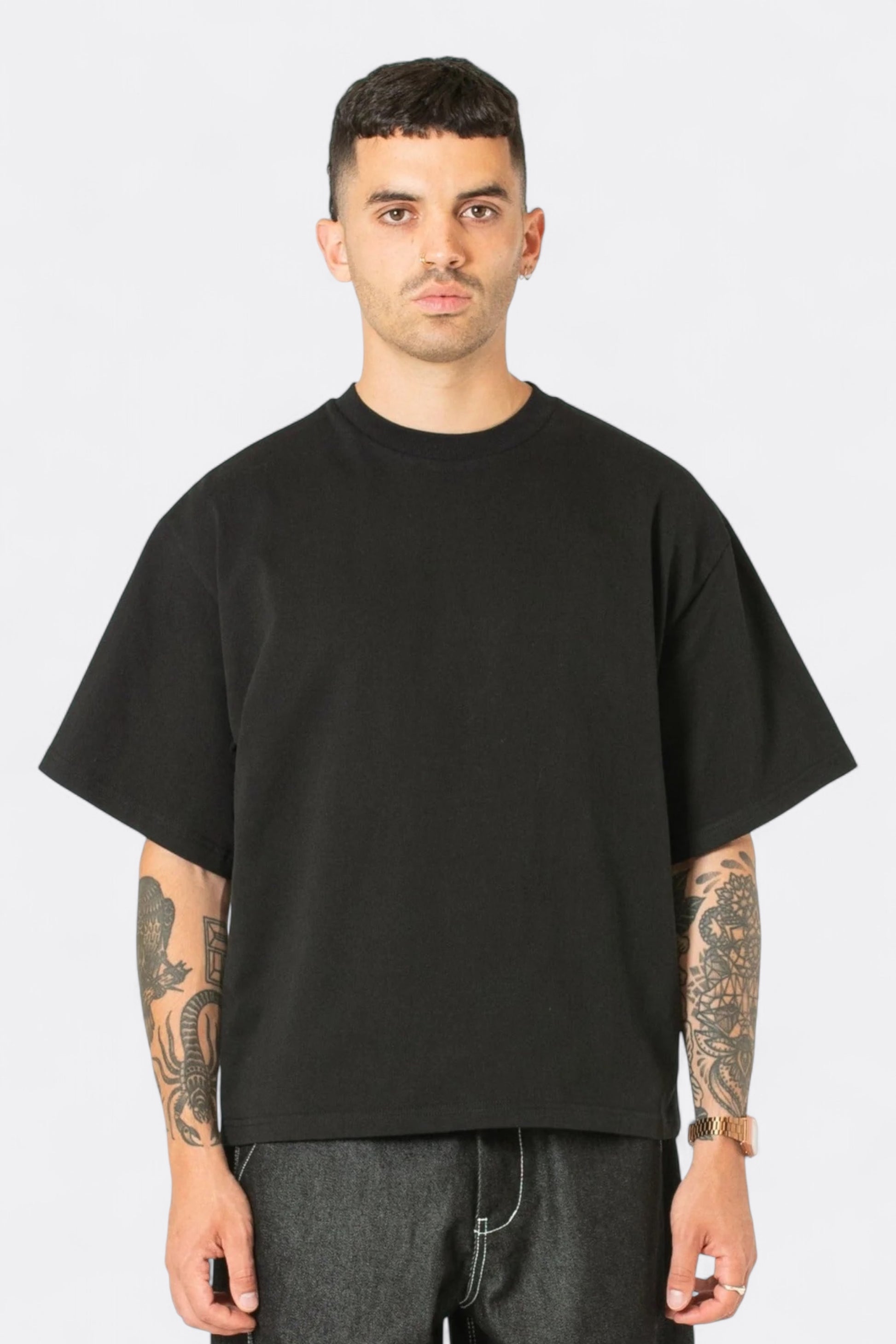 Estudio Niksen - Signature Cropped Tee (Black)