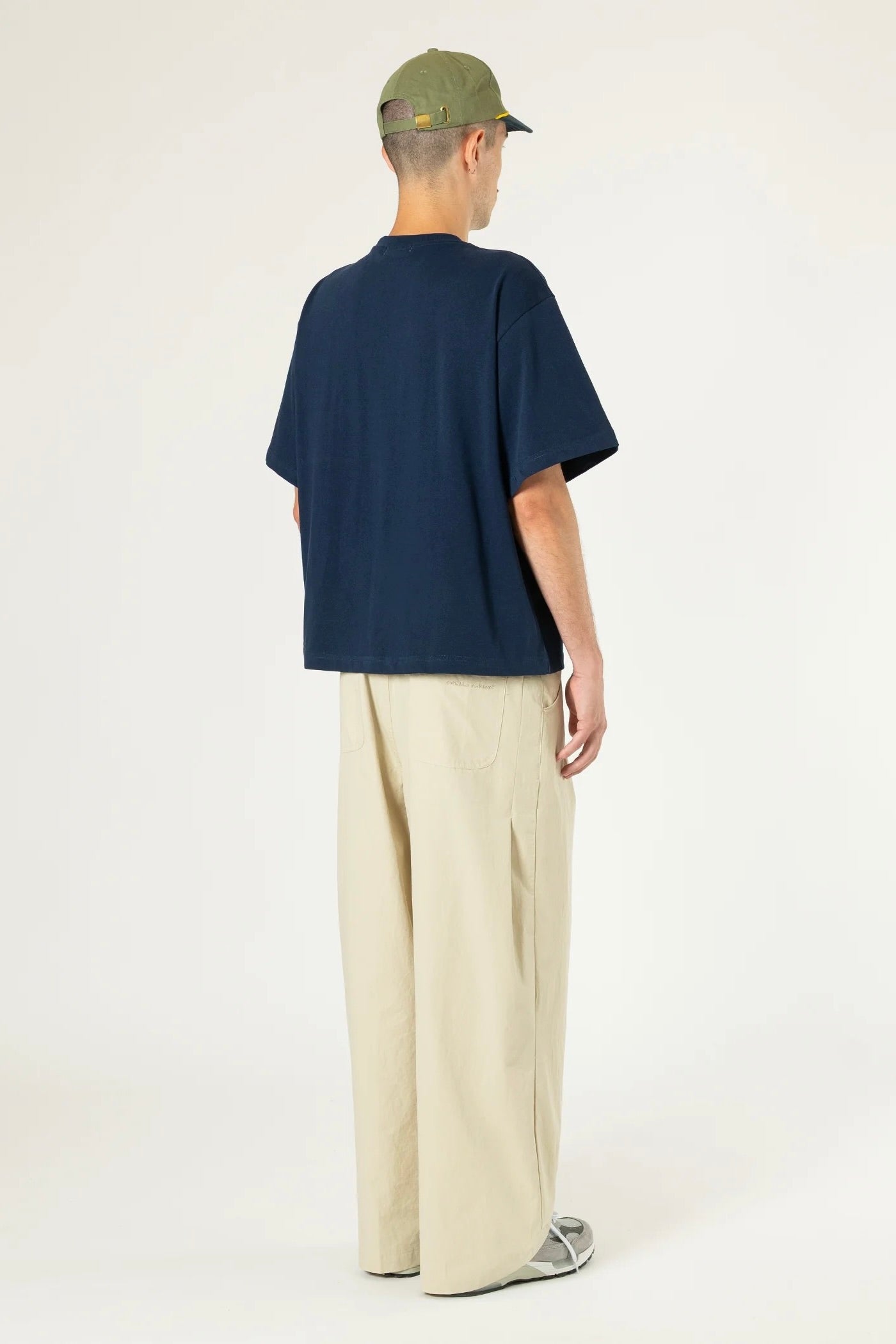 Estudio Niksen - Signature Cropped Tee (Navy)