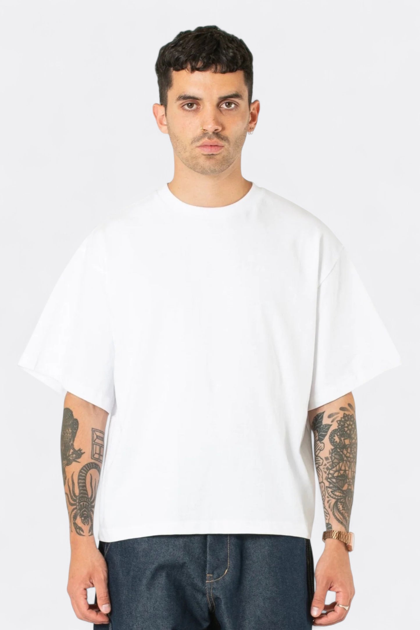 Estudio Niksen - Signature Cropped Tee (White)