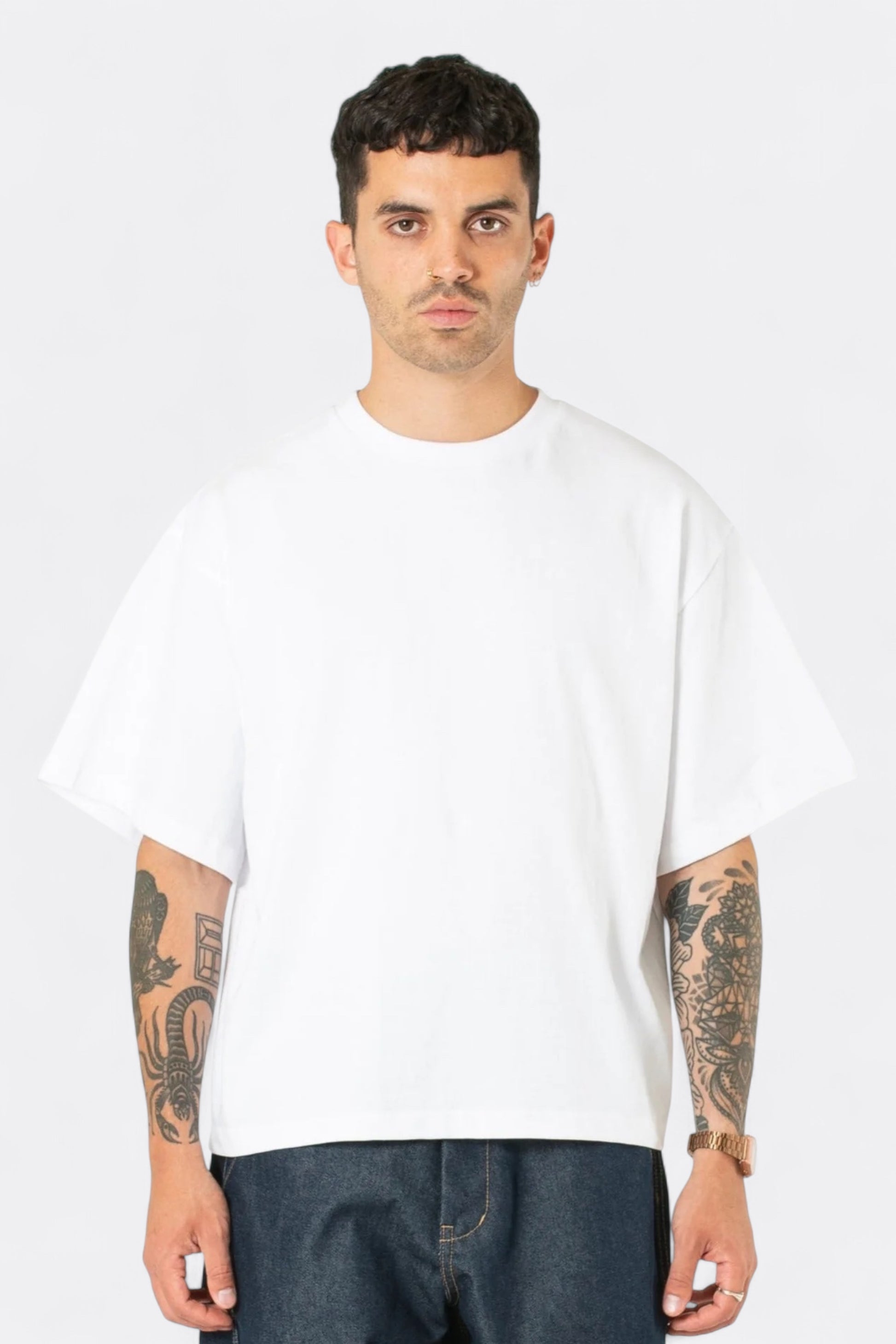 Estudio Niksen - Signature Cropped Tee (White)