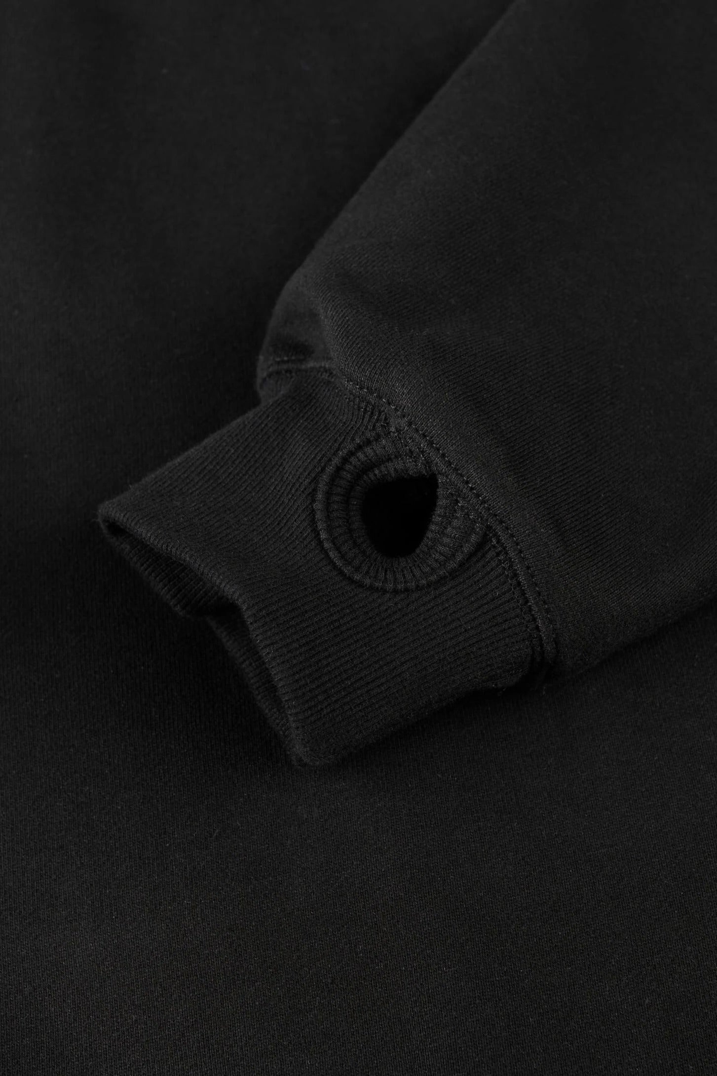 Estudio Niksen - Signature Thumb Hoodie (Black)
