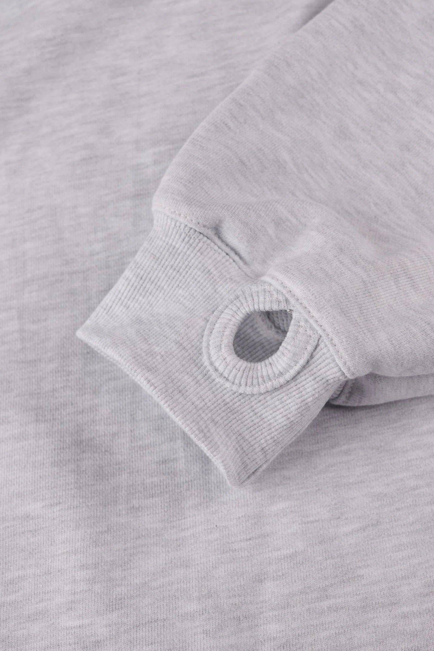 Estudio Niksen - Signature Thumb Hoodie (Light Grey)