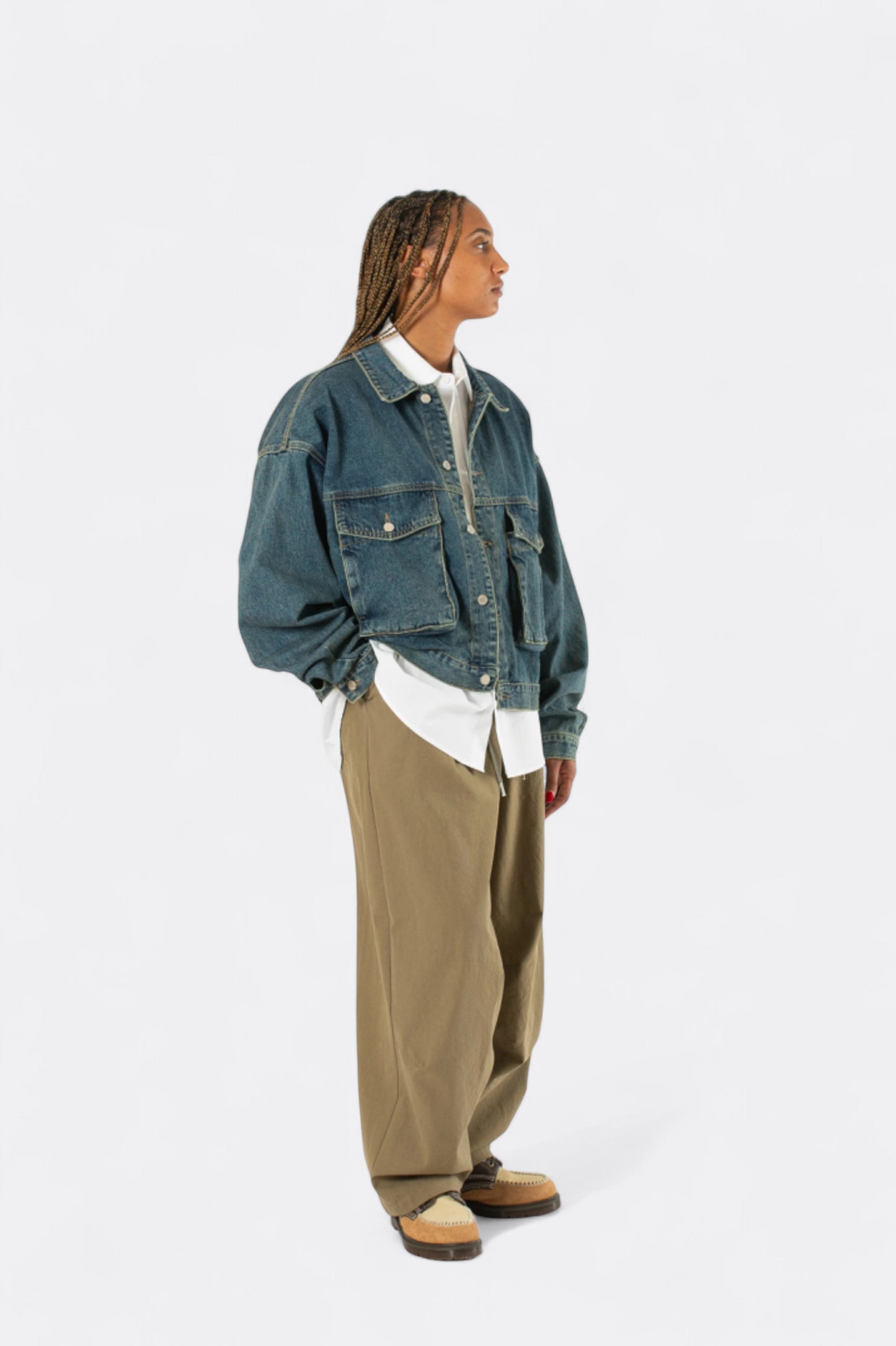 Estudio Niksen - Stopper Balloon Trousers (Khaki)