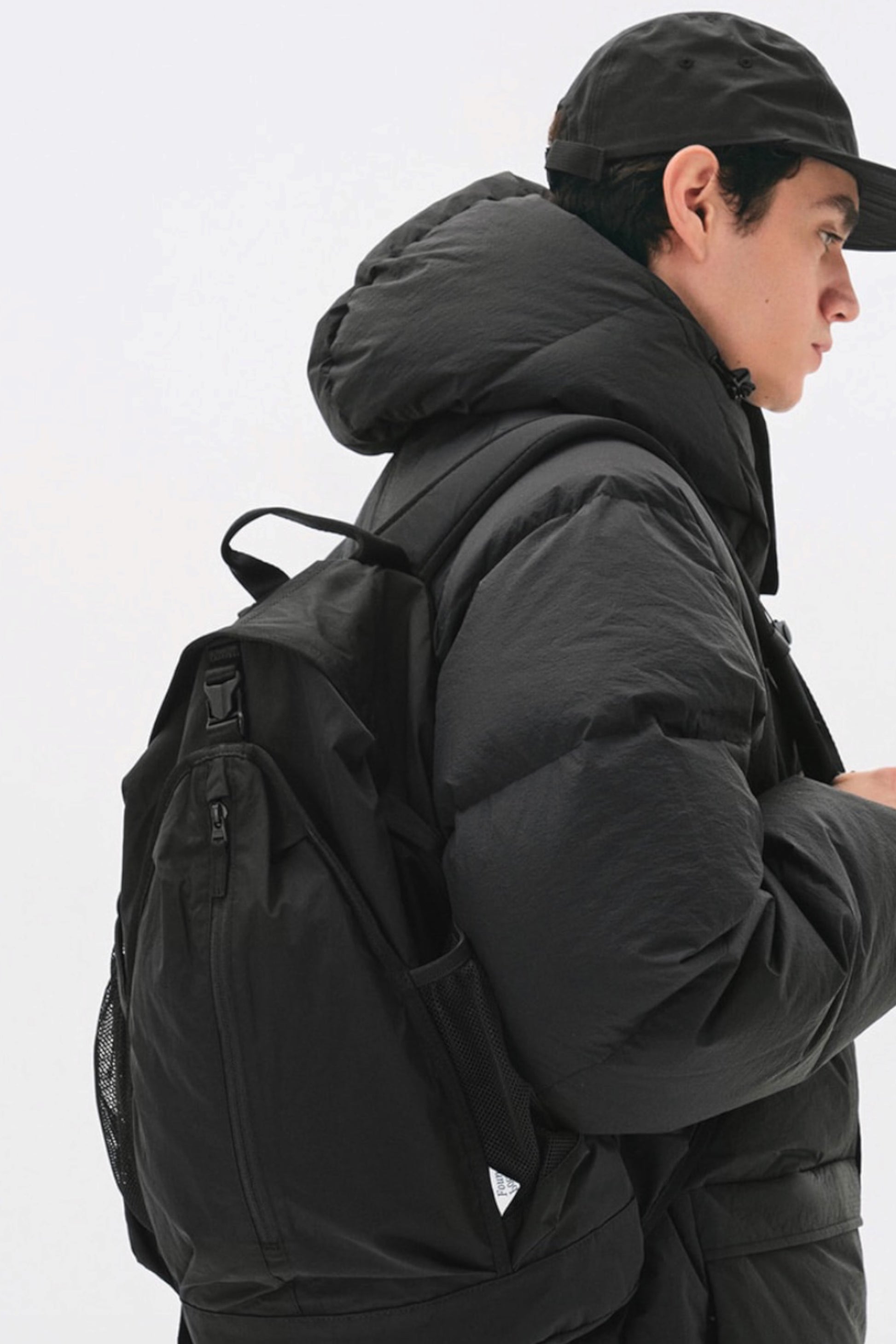 FOUND POCKET Ascend Backpack Black | Sac à Dos Nylon Premium | Edgar Bdx