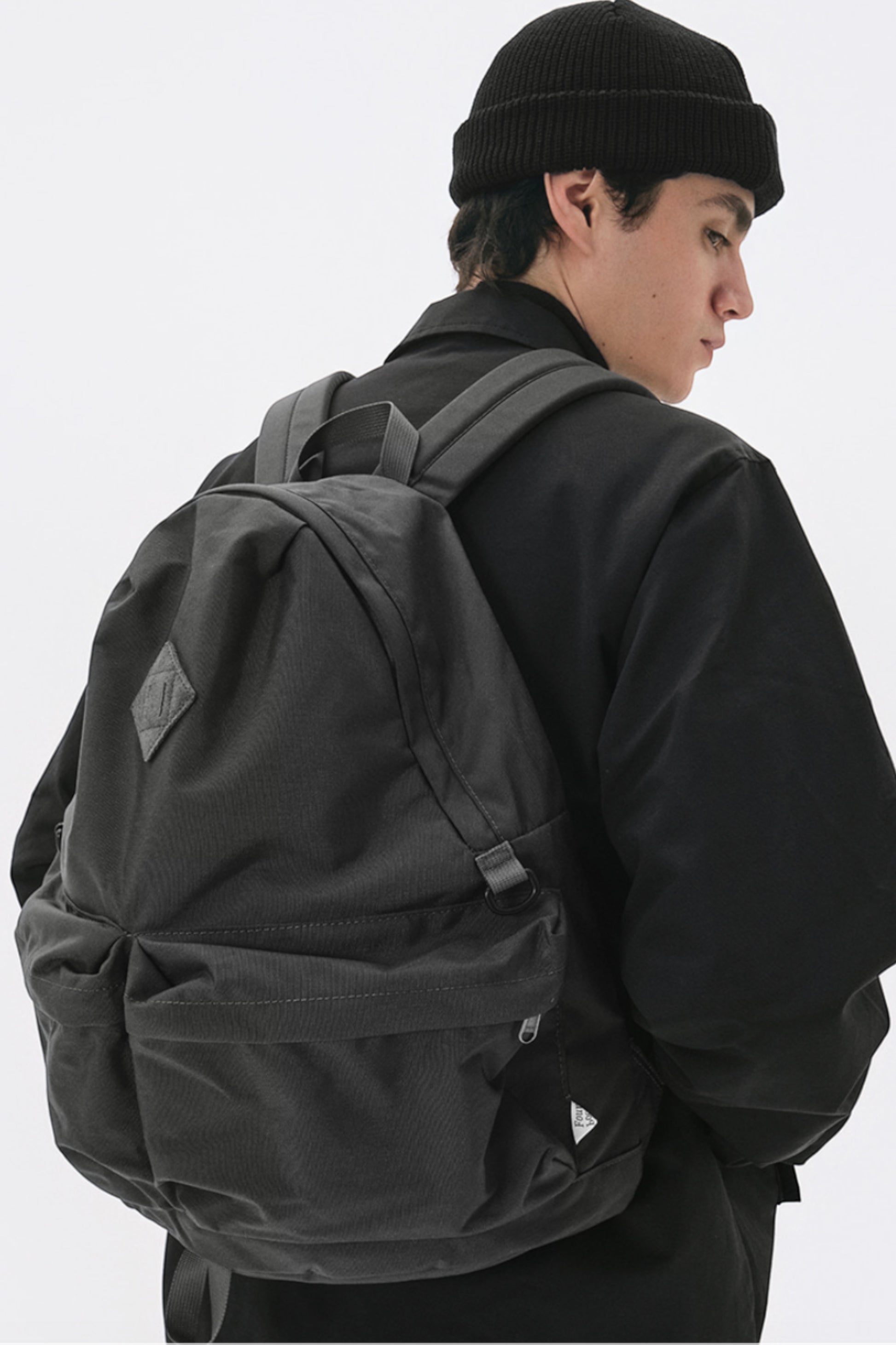 FOUND POCKET Daypack 25 Black | Sac à Dos Nylon Premium | Edgar Bdx