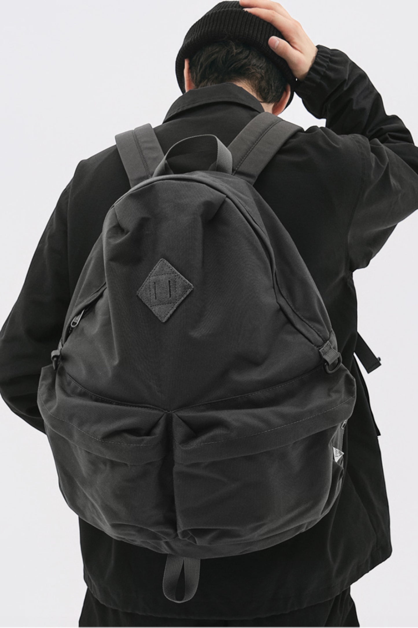 FOUND POCKET Daypack 25 Black | Sac à Dos Nylon Premium | Edgar Bdx