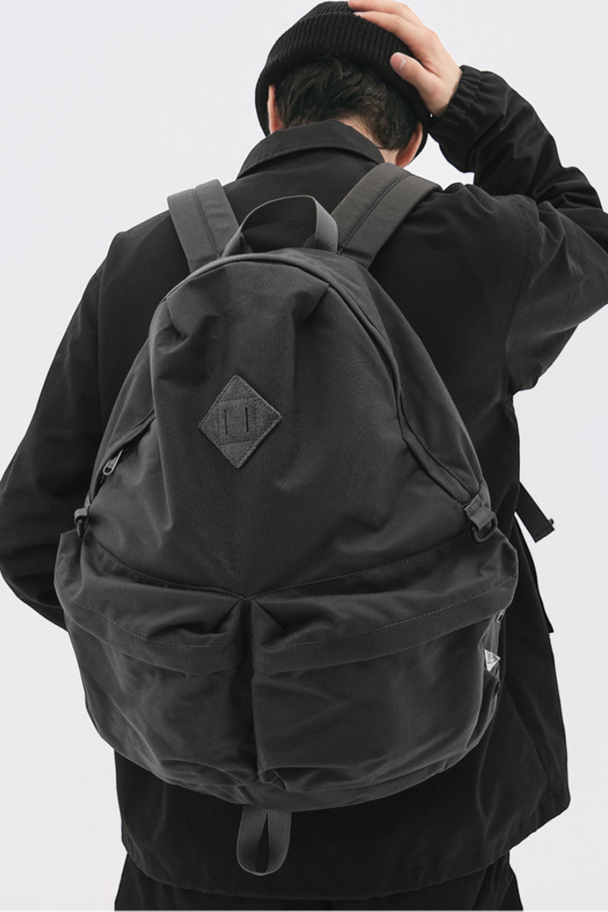 FOUND POCKET Daypack 25 Black | Sac à Dos Nylon Premium | Edgar Bdx