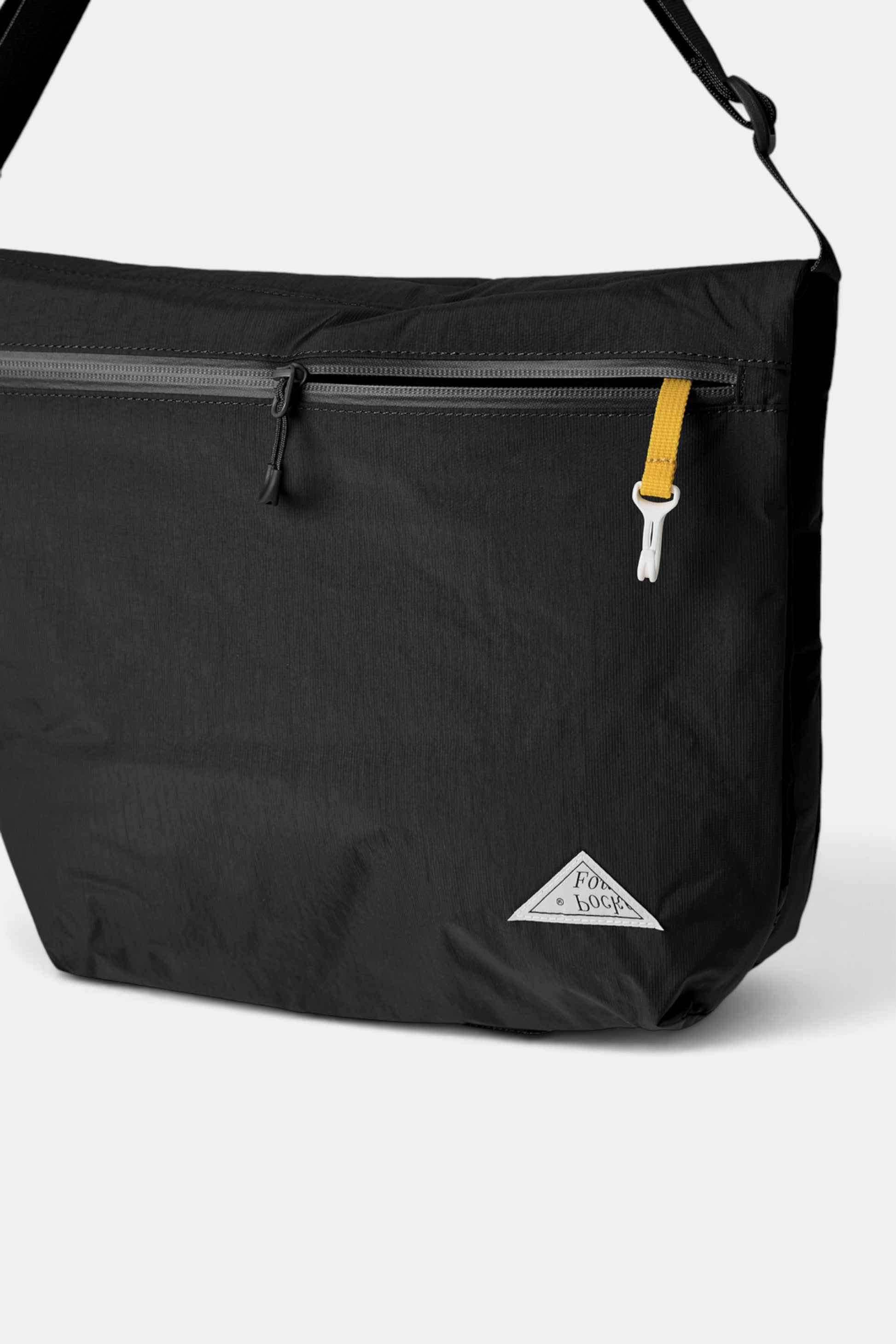 FOUND POCKET Dim Cross Bag Black | Sac Bandoulière Nylon Premium | Edgar Bdx