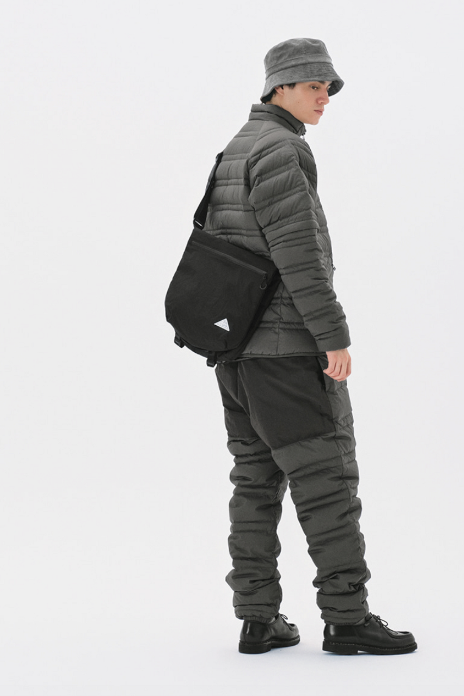 FOUND POCKET Dim Cross Bag Black | Sac Bandoulière Nylon Premium | Edgar Bdx