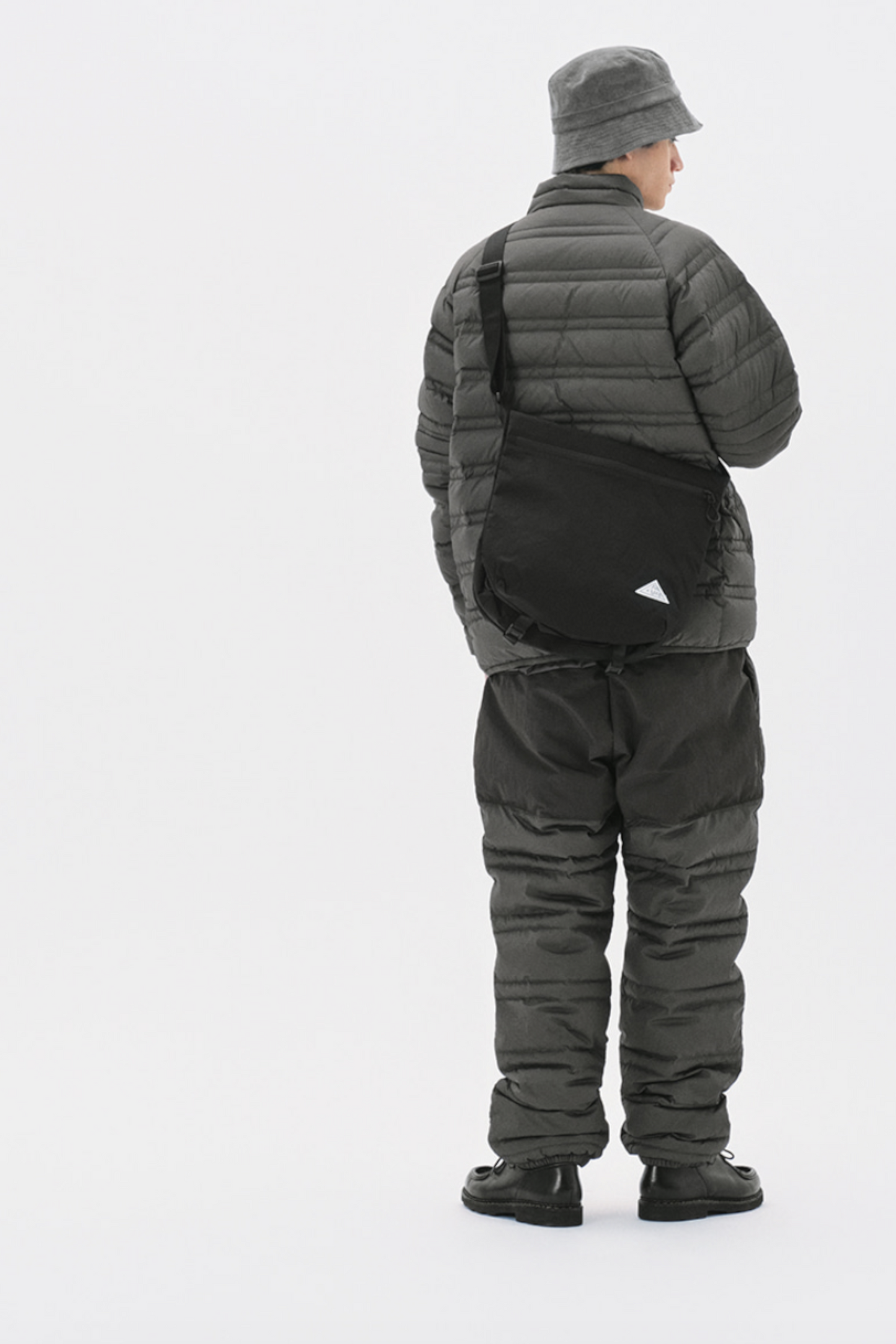 FOUND POCKET Dim Cross Bag Black | Sac Bandoulière Nylon Premium | Edgar Bdx