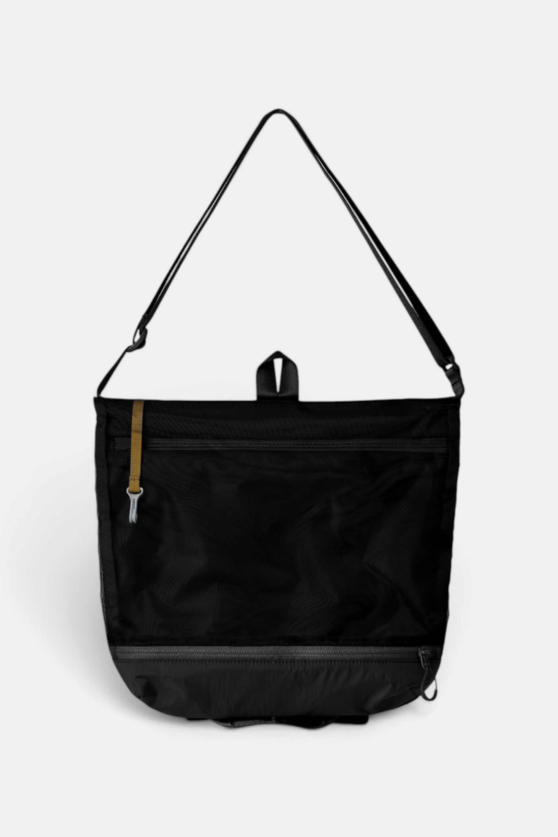 FOUND POCKET Dim Cross Bag Black | Sac Bandoulière Nylon Premium | Edgar Bdx