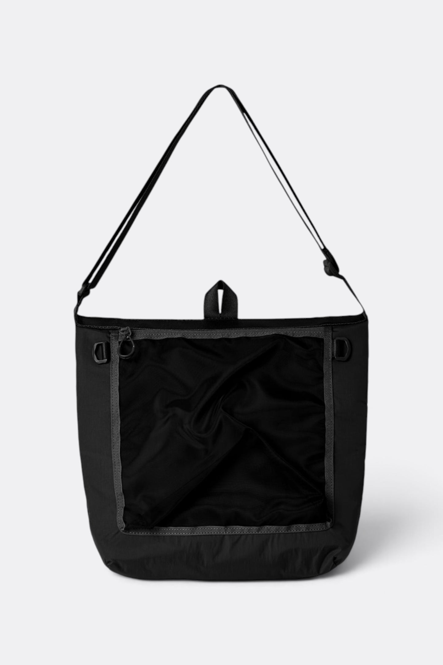 FOUND POCKET Dim Cross Bag Black | Sac Bandoulière Nylon Premium | Edgar Bdx
