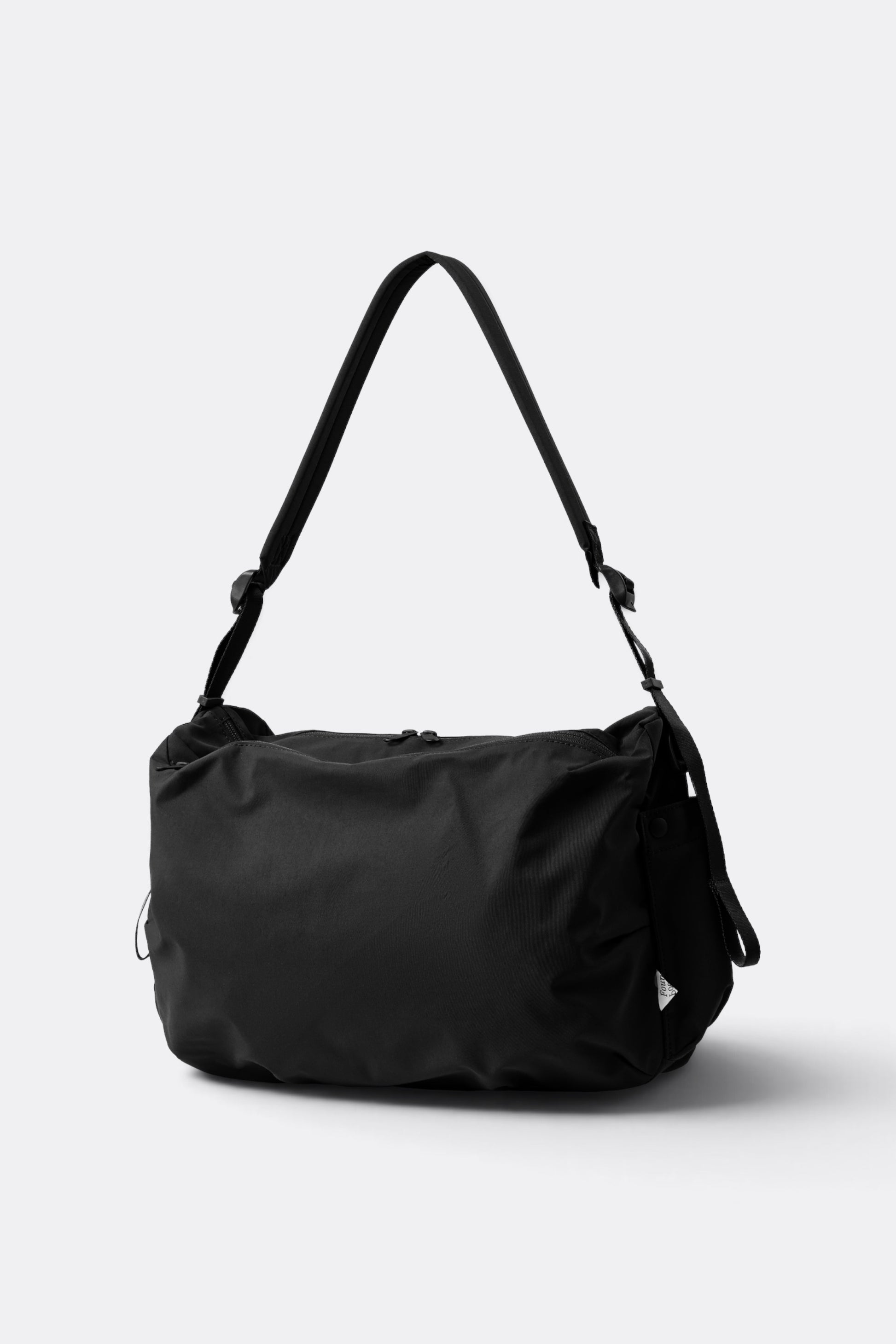FOUND POCKET Grid Cross Bag Black | Sac Bandoulière Nylon Hydrofuge | Edgar Bdx