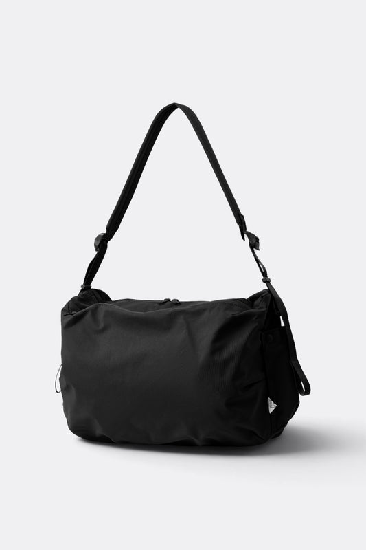 FOUND POCKET Grid Cross Bag Black | Sac Bandoulière Nylon Hydrofuge | Edgar Bdx