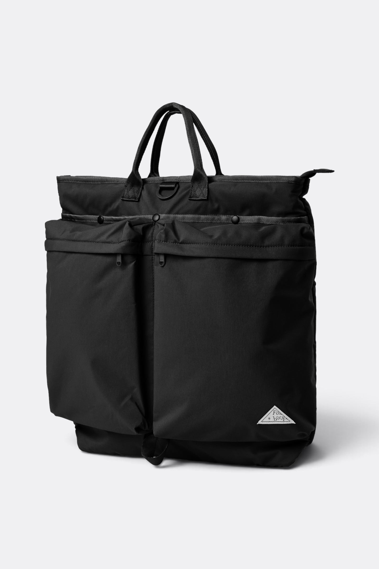 FOUND POCKET Metro Helmet Bag Black | Sac Nylon Bandoulière Compartiments | Edgar Bdx