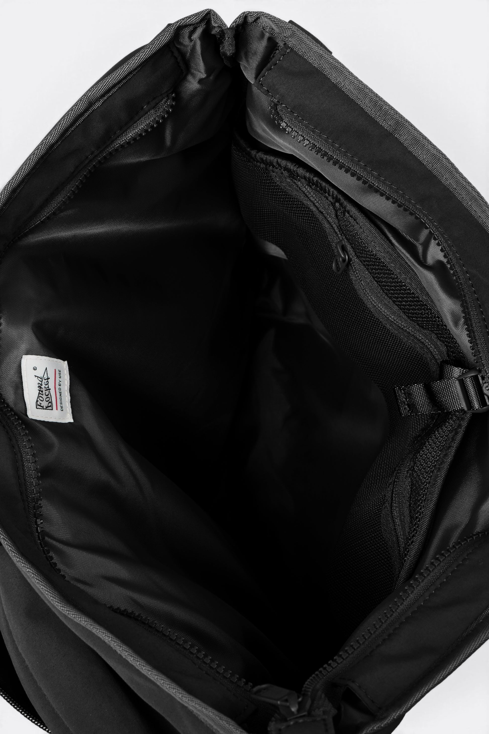 FOUND POCKET Metro Helmet Bag Black | Sac Nylon Bandoulière Compartiments | Edgar Bdx