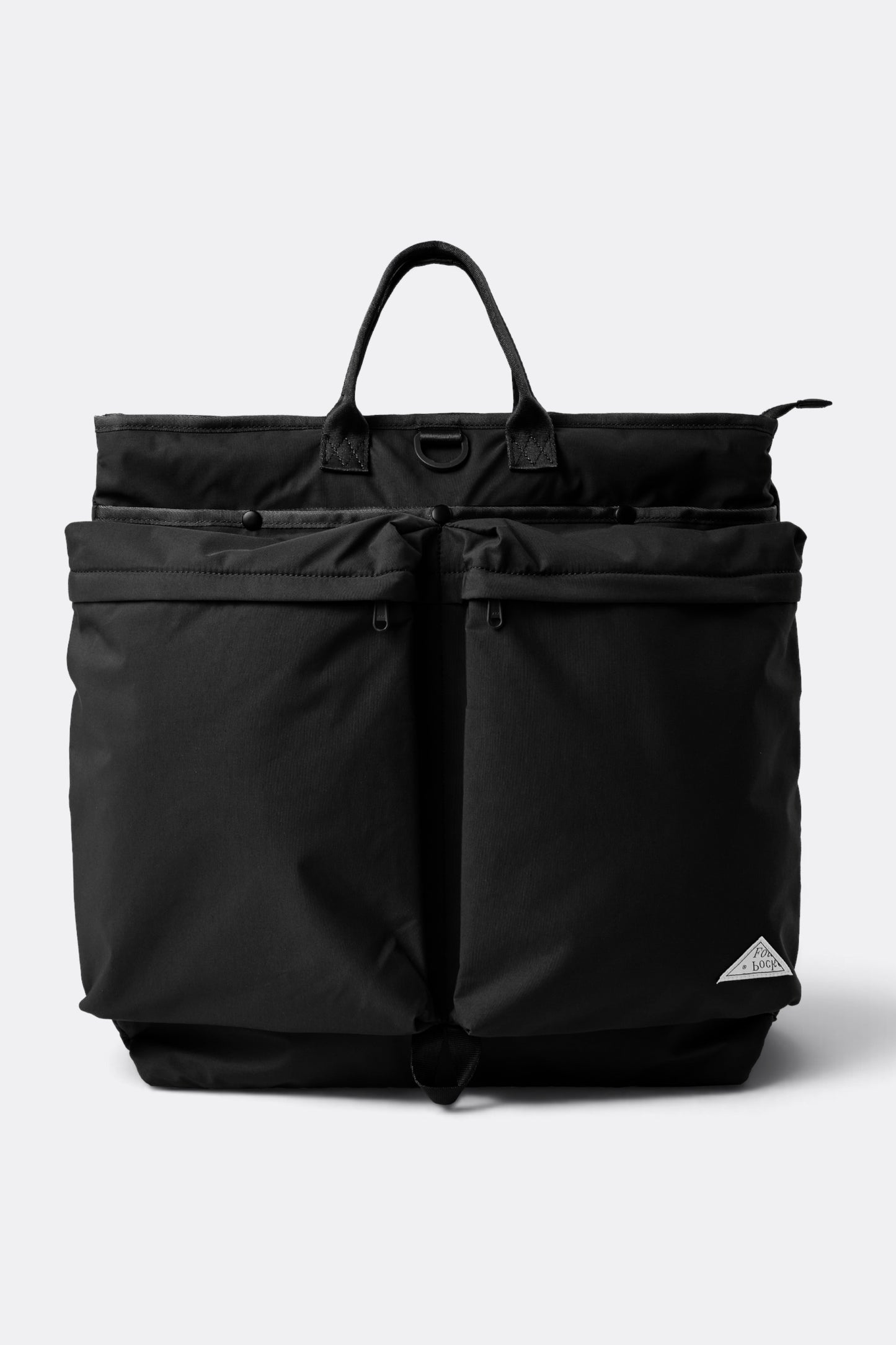FOUND POCKET Metro Helmet Bag Black | Sac Nylon Bandoulière Compartiments | Edgar Bdx