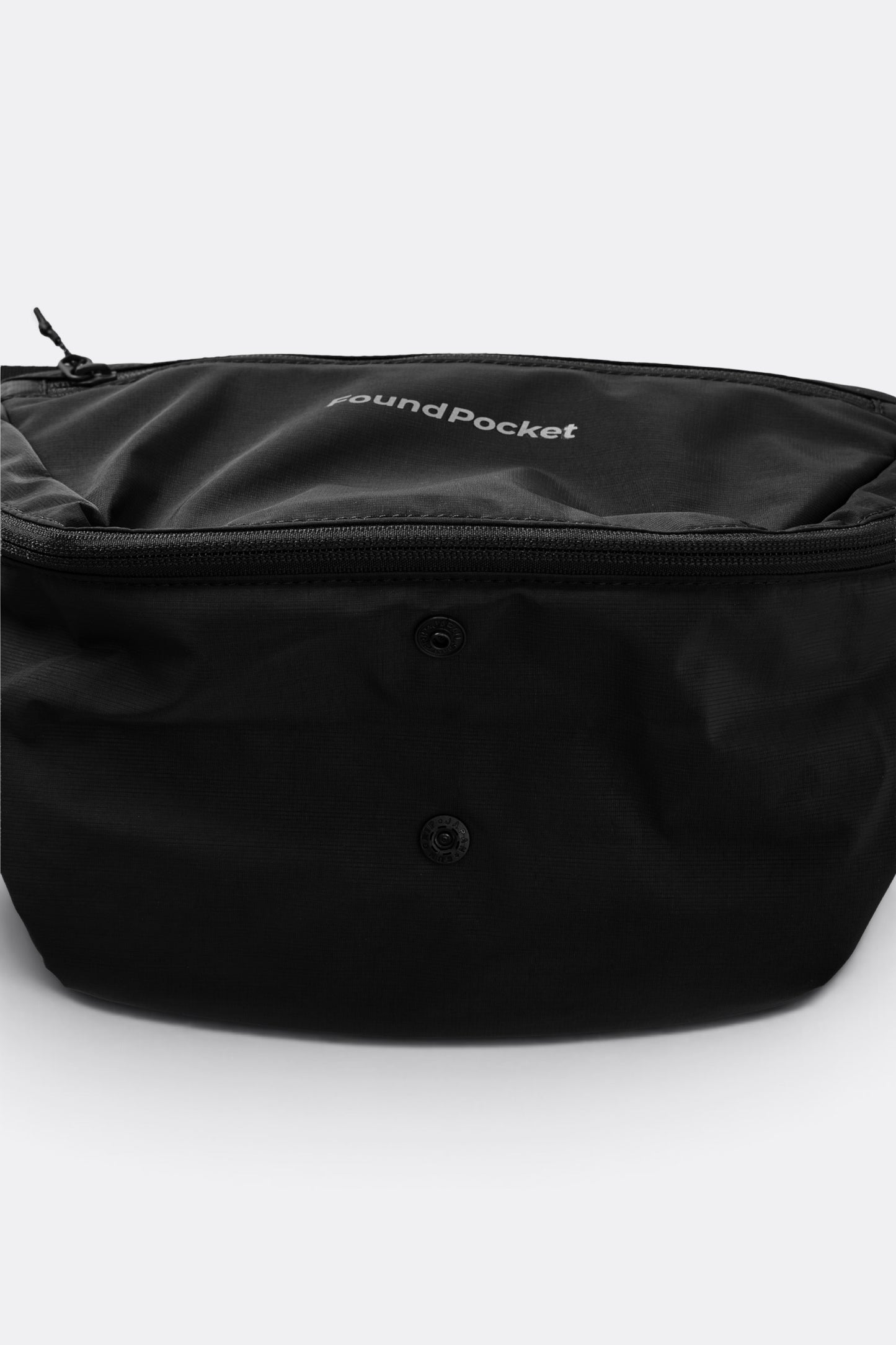 FOUND POCKET Pace Waist Bag Black | Sac Banane Nylon Hydrofuge Voyage | Edgar Bdx