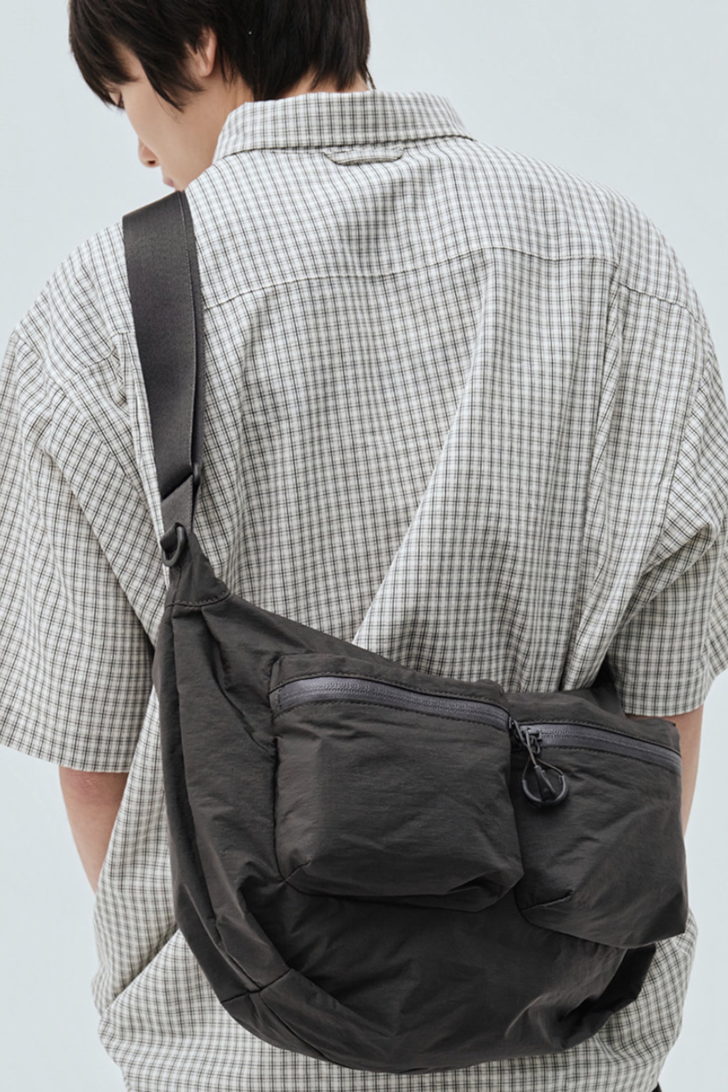 FOUND POCKET Penny 2 Cross Bag Black | Sac Bandoulière Nylon Premium | Edgar Bdx