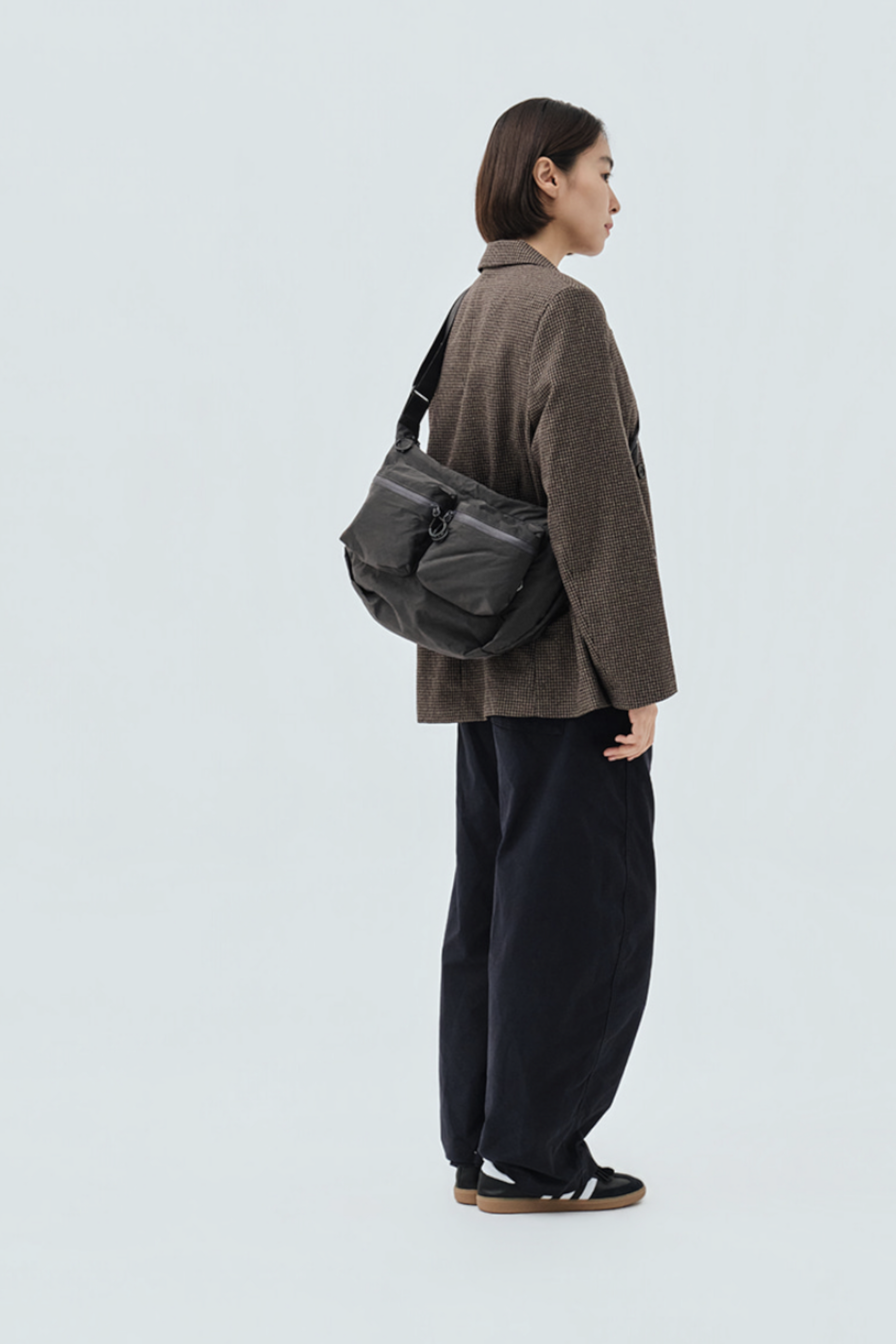FOUND POCKET Penny 2 Cross Bag Black | Sac Bandoulière Nylon Premium | Edgar Bdx