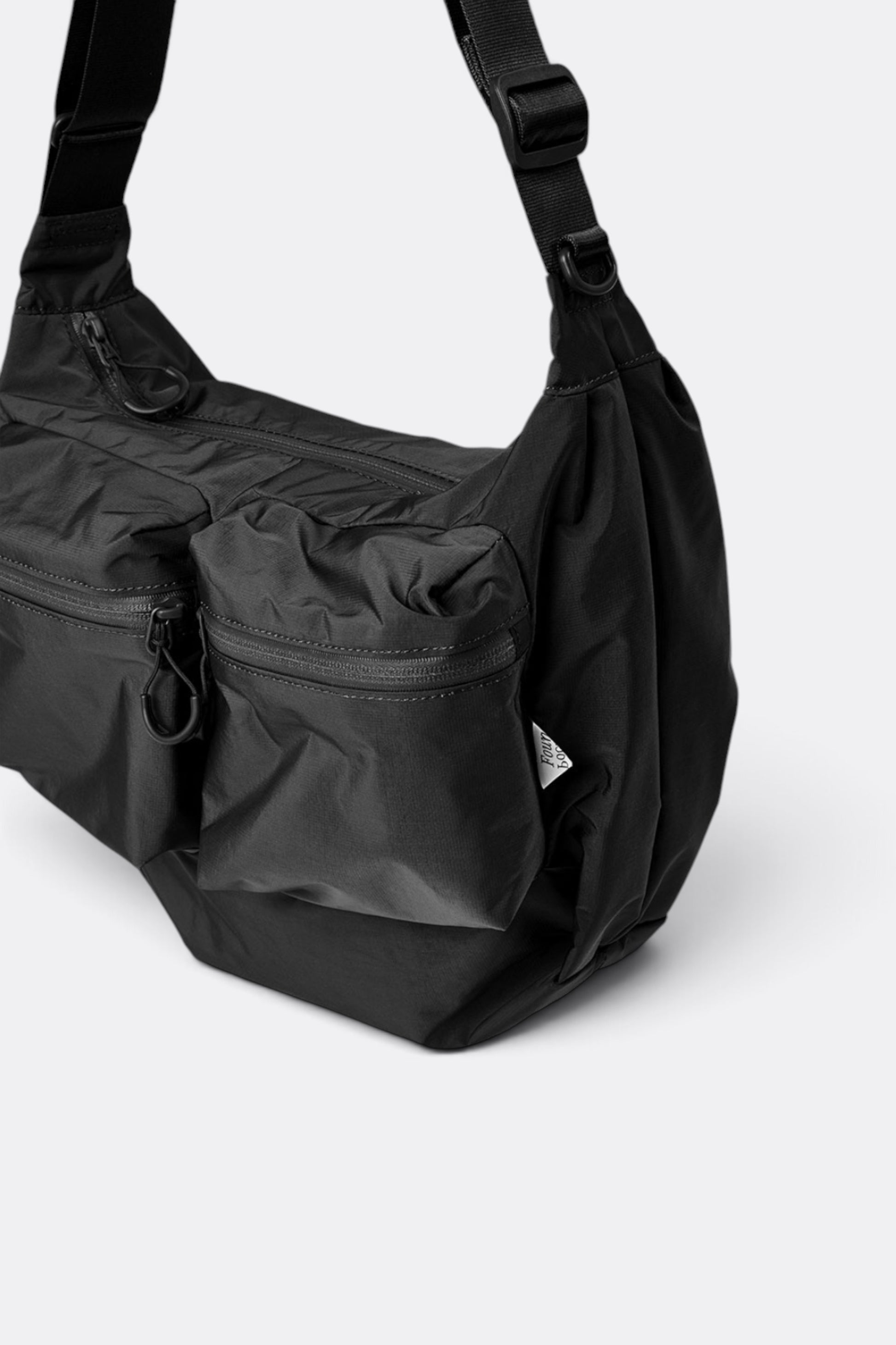 FOUND POCKET Penny 2 Cross Bag Black | Sac Bandoulière Nylon Premium | Edgar Bdx