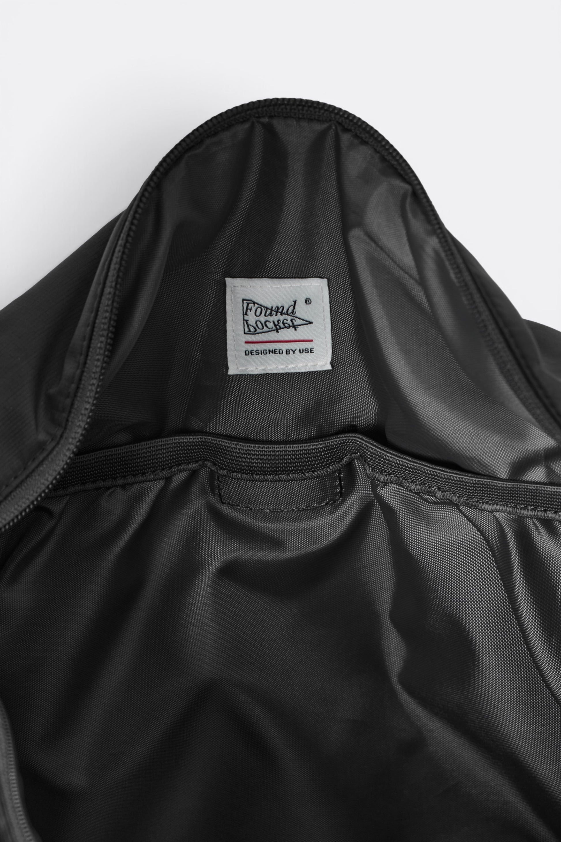 FOUND POCKET Ridge Compact Cross Bag Black | Sac Bandoulière Nylon Hydrofuge | Edgar Bdx