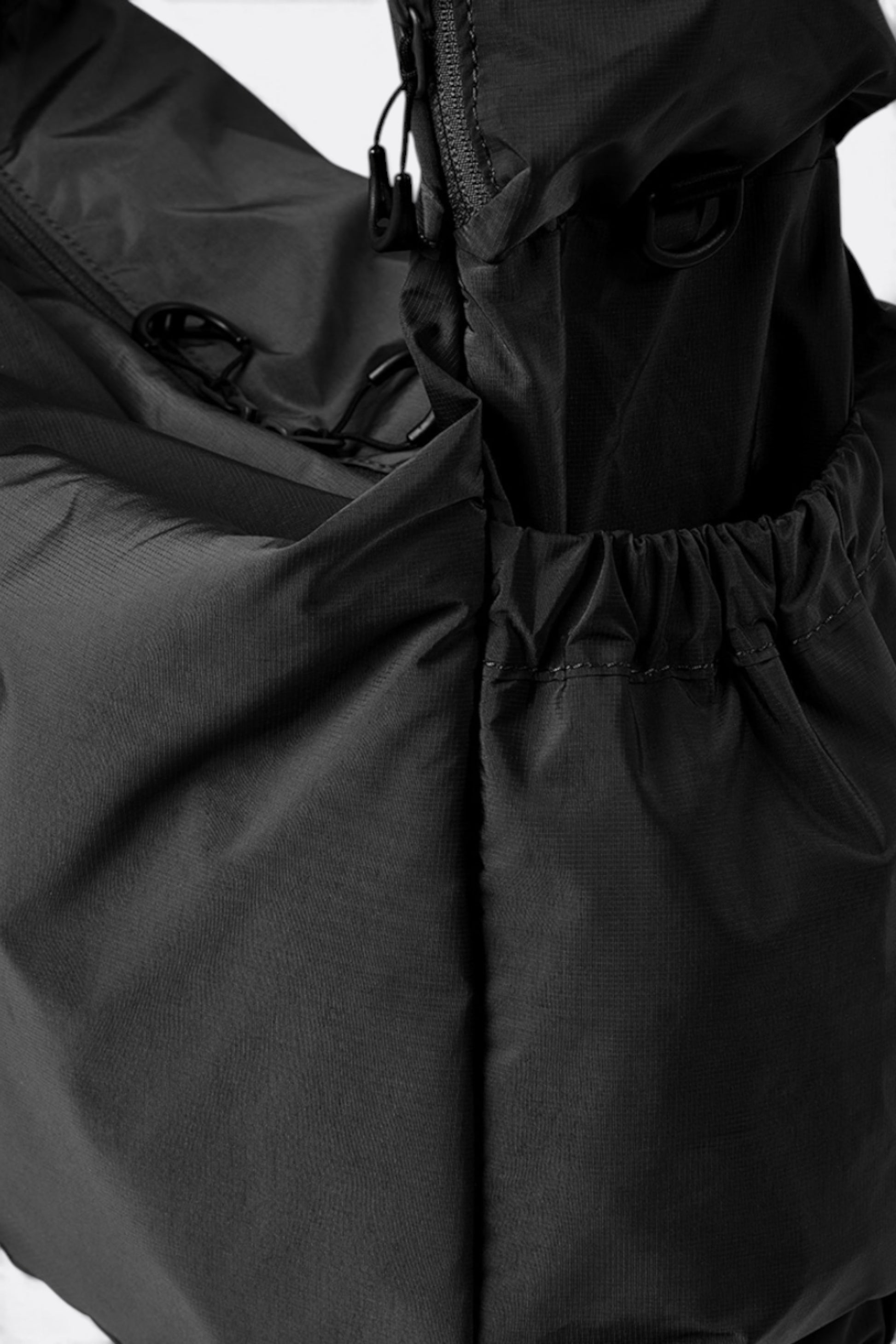 FOUND POCKET Ridge Cross Bag Black | Sac Bandoulière Nylon Premium | Edgar Bdx