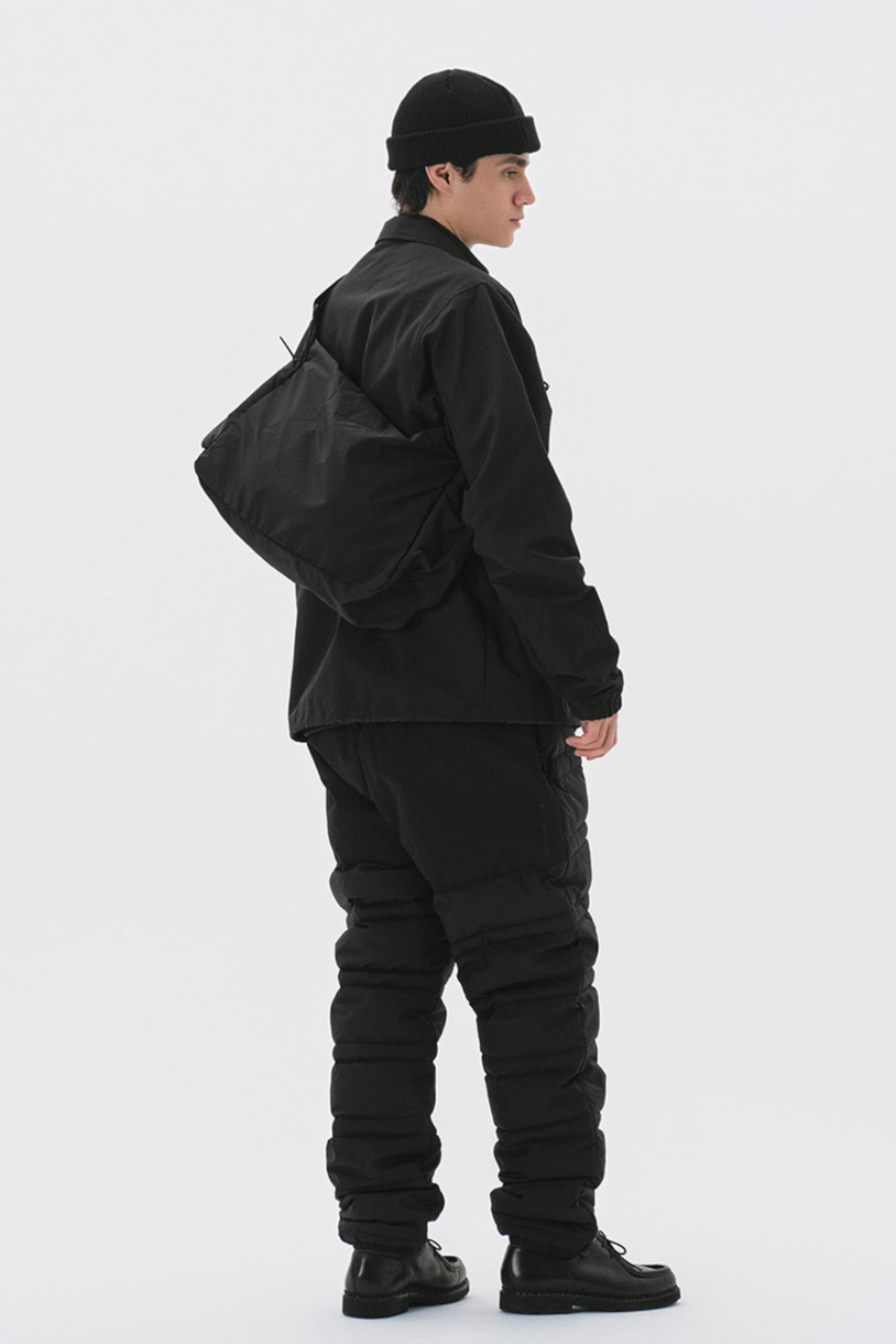 FOUND POCKET Ridge Cross Bag Black | Sac Bandoulière Nylon Premium | Edgar Bdx