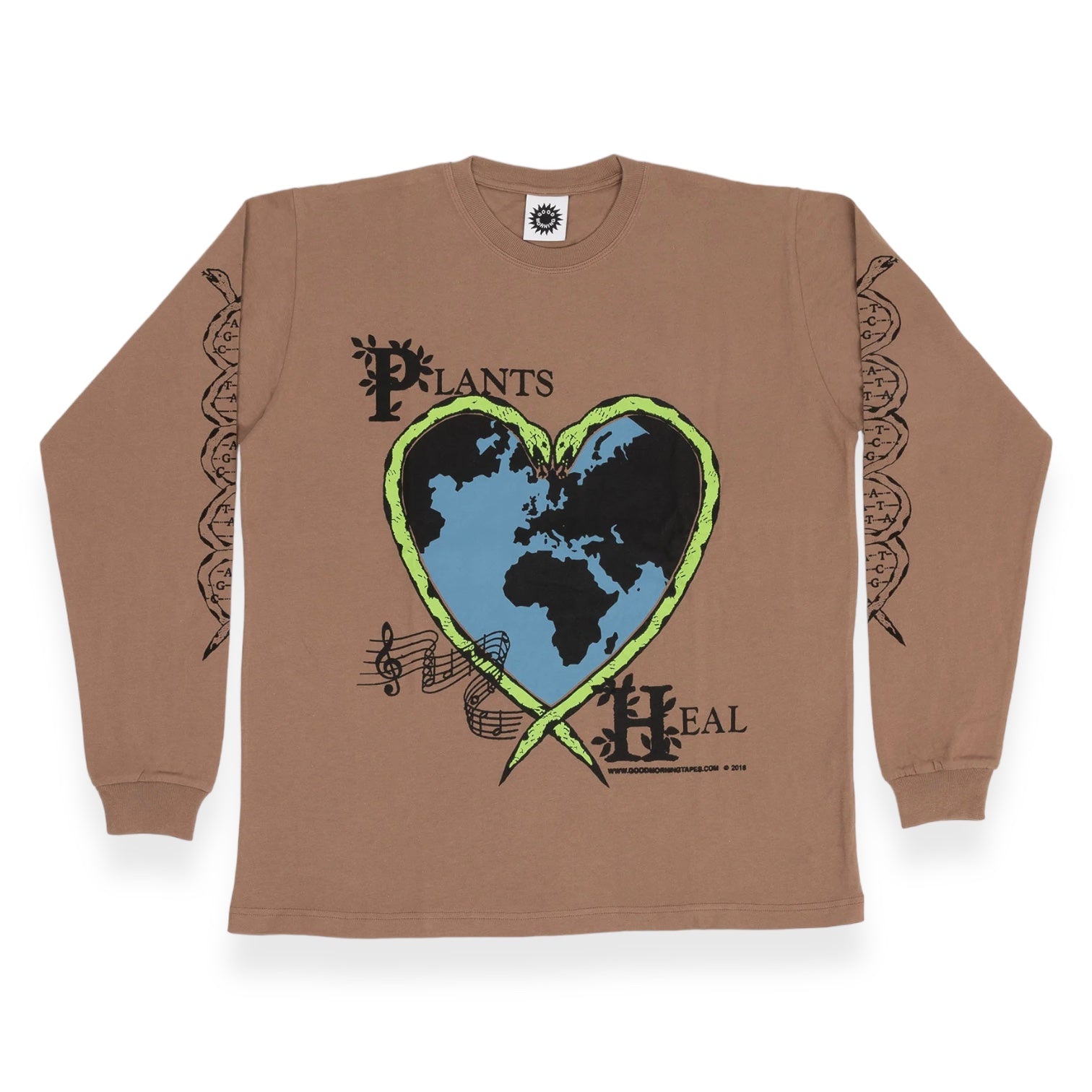 Good Morning Tapes - Plants Heal LS Tee (Bonatura)