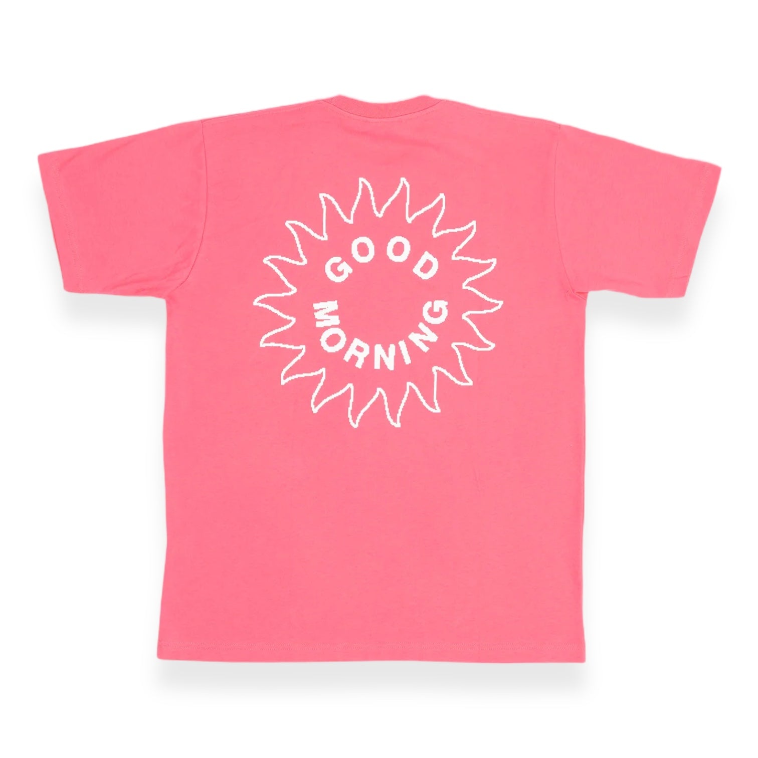 Good Morning Tapes - Sun Logo SS Tee (Bubblegum)