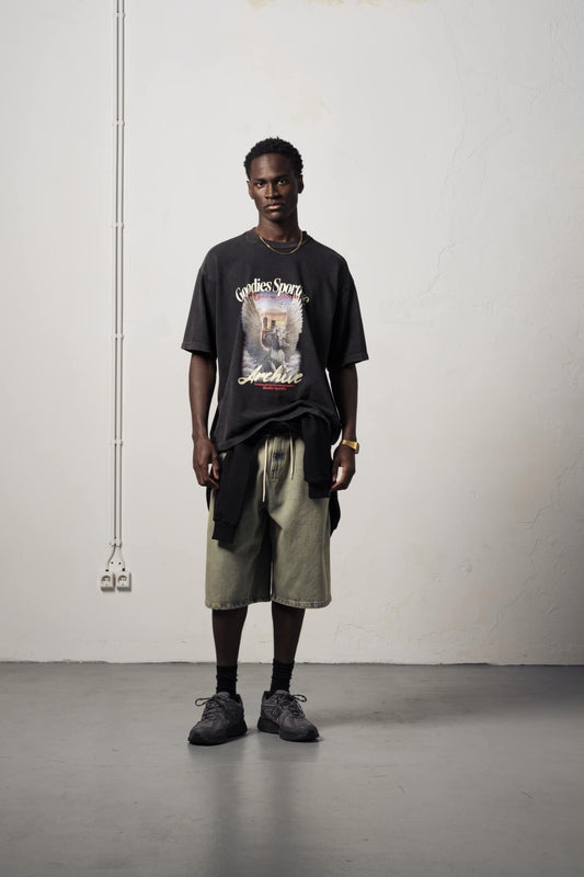 Goodies Sportive - Archive Pegasus Premium Tee (Black)